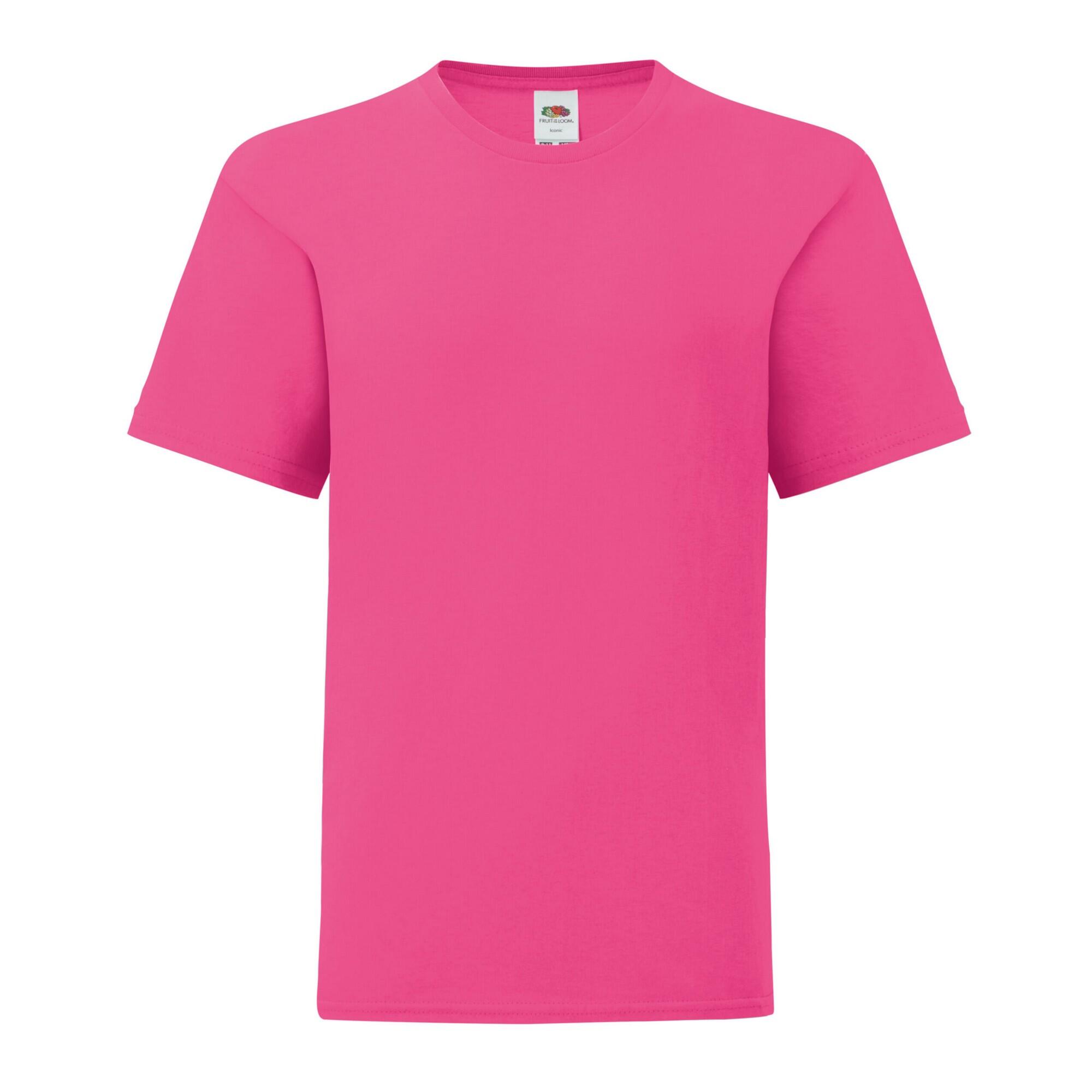 Fruit of the Loom Childrens/Kids Iconic 150 T-Shirt