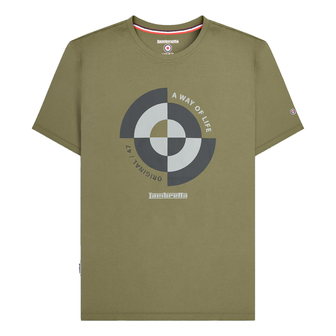 Lambretta Mens Target Quadrant T-Shirt