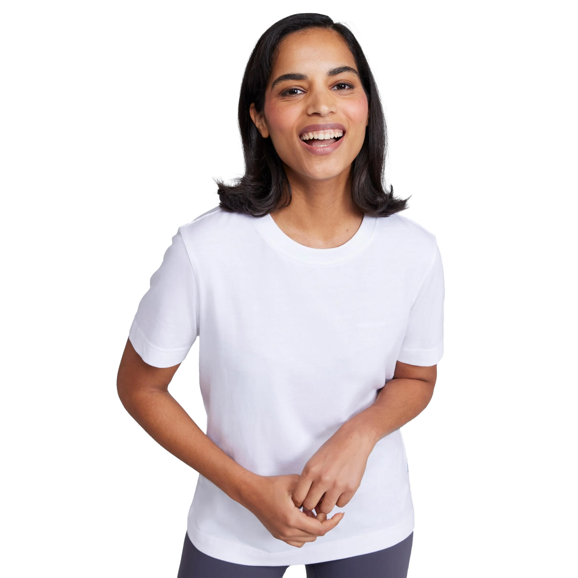 Animal Womens/Ladies Plain T-Shirt