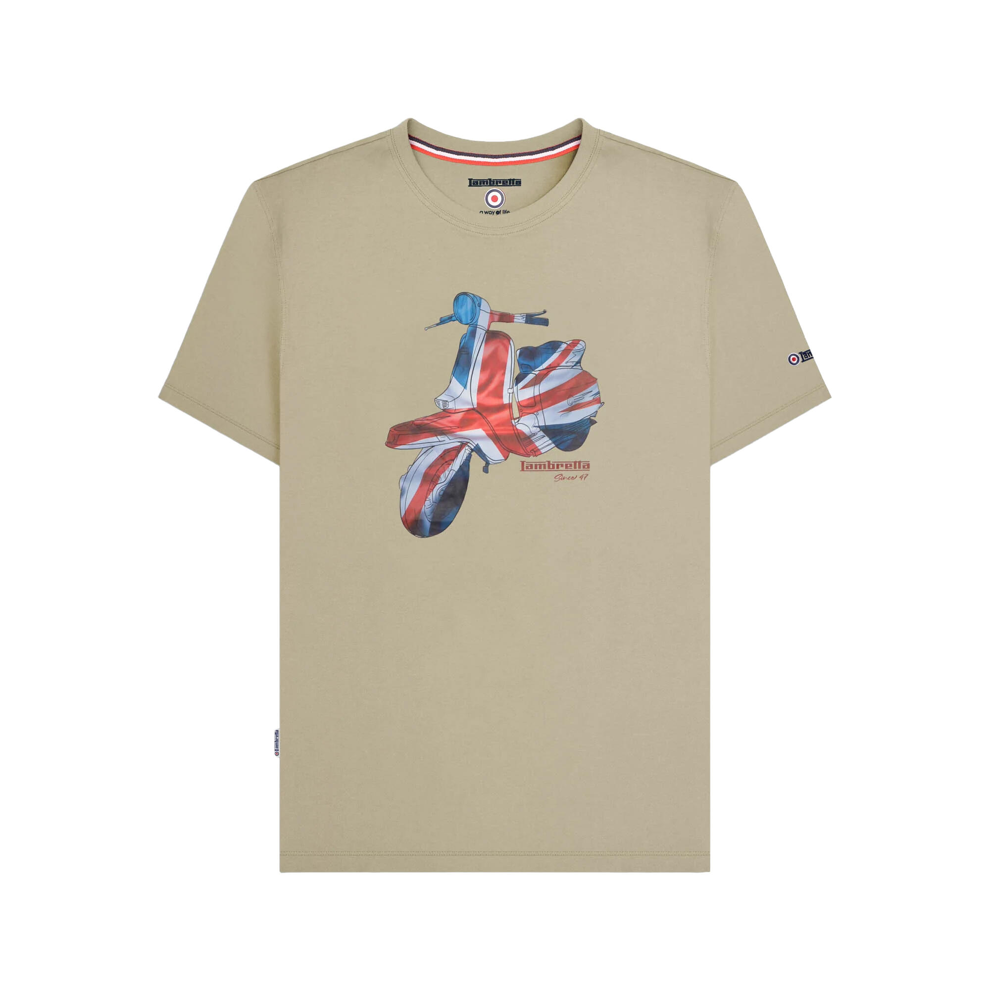 Lambretta Mens SS25 Scooter T-Shirt