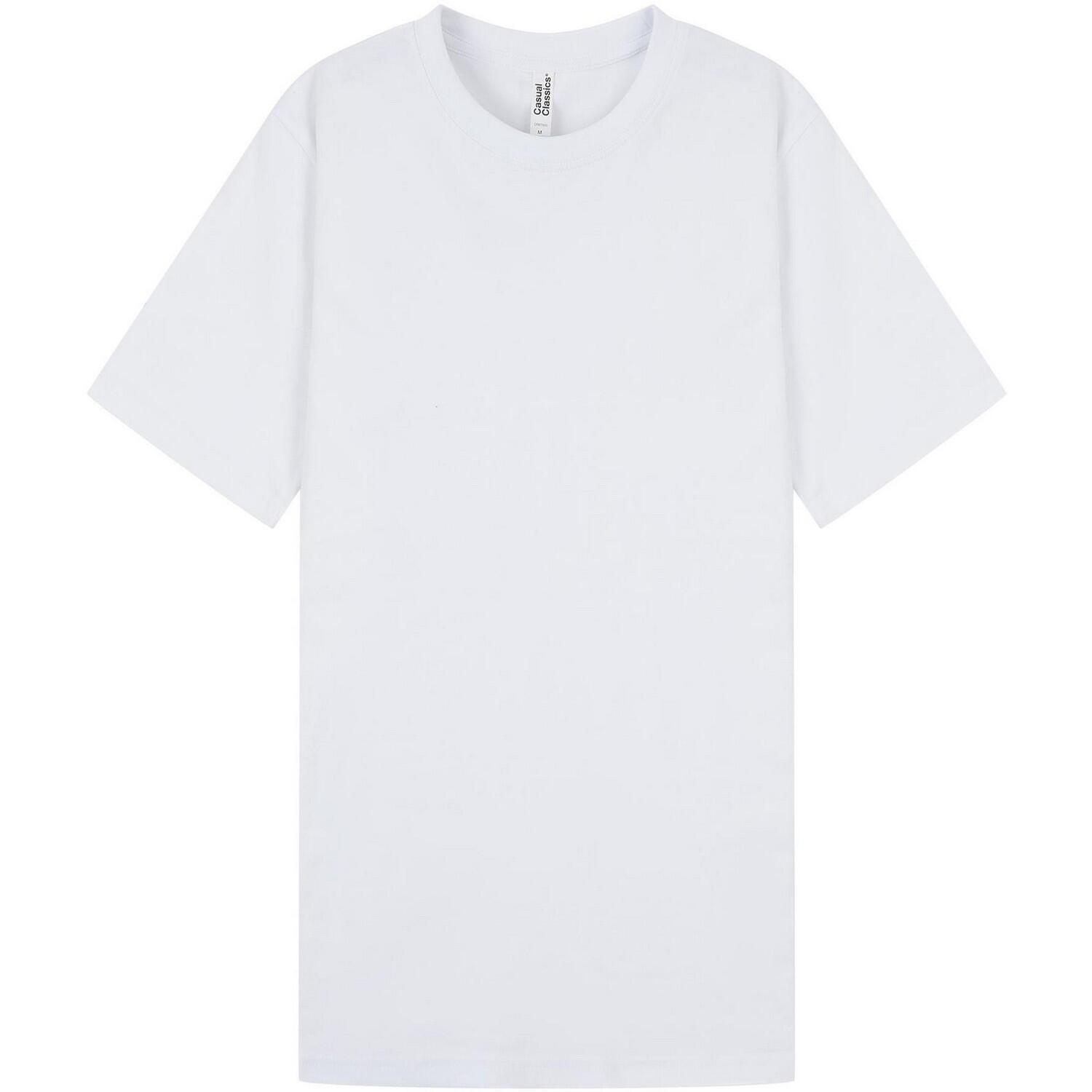 Casual Classics Unisex Adult Combed Ringspun Cotton Slim T-Shirt
