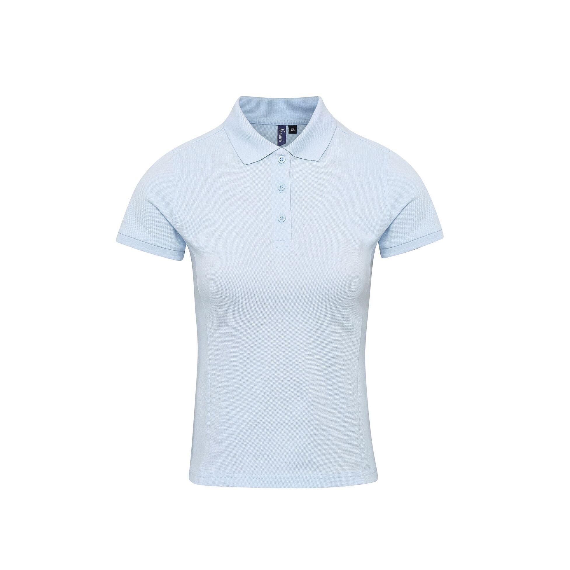 Premier Womens/Ladies Coolchecker Plus Piqu Polo With CoolPlus