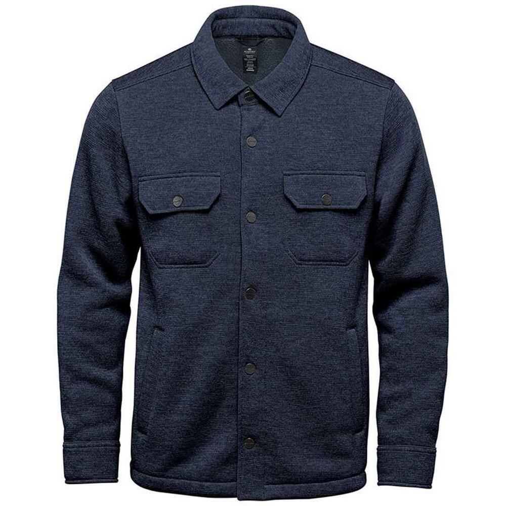 Stormtech Mens Avalante Heather Knitted Shirt Jacket