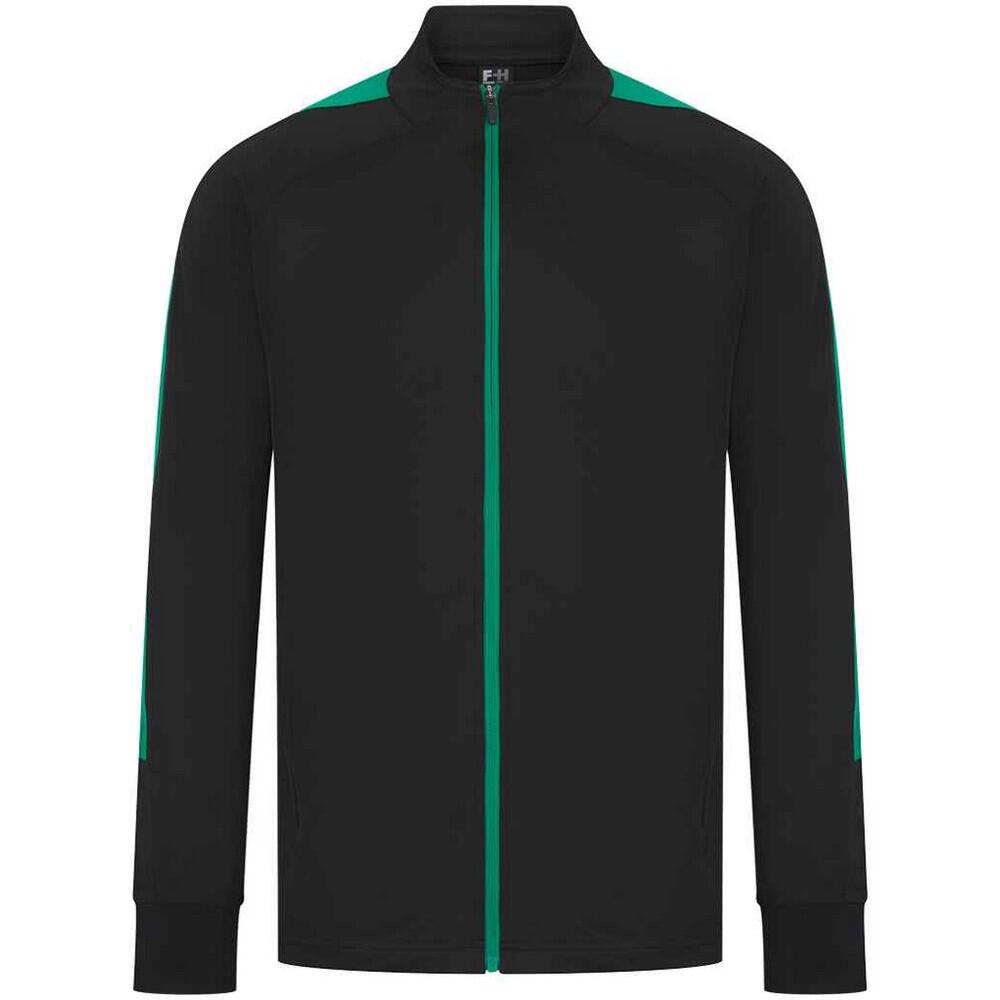 Finden & Hales Mens Knitted Tracksuit Top