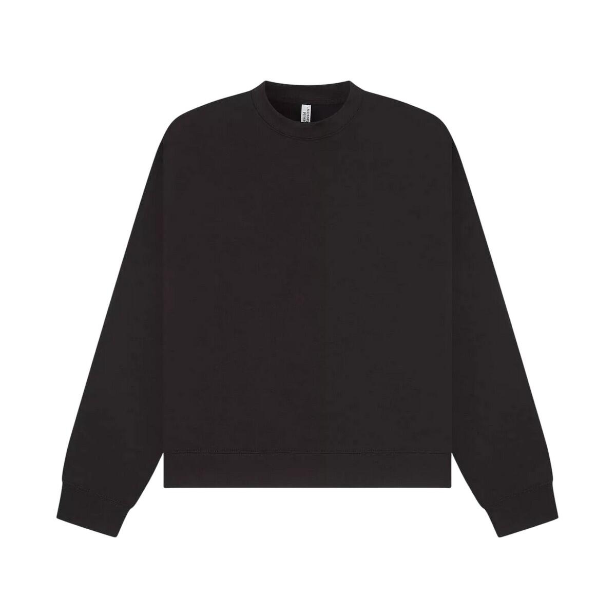 Casual Classics Unisex Adult Premium Extended Neckline Boxy Oversized Sweatshirt