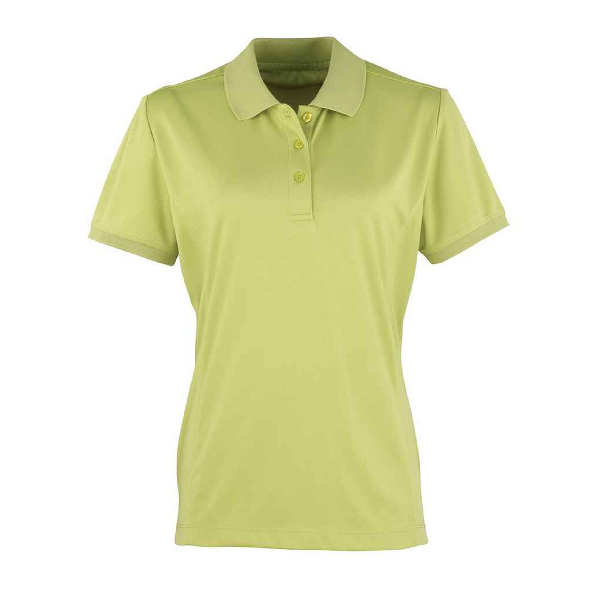 Premier Womens/Ladies Coolchecker Pique Polo Shirt
