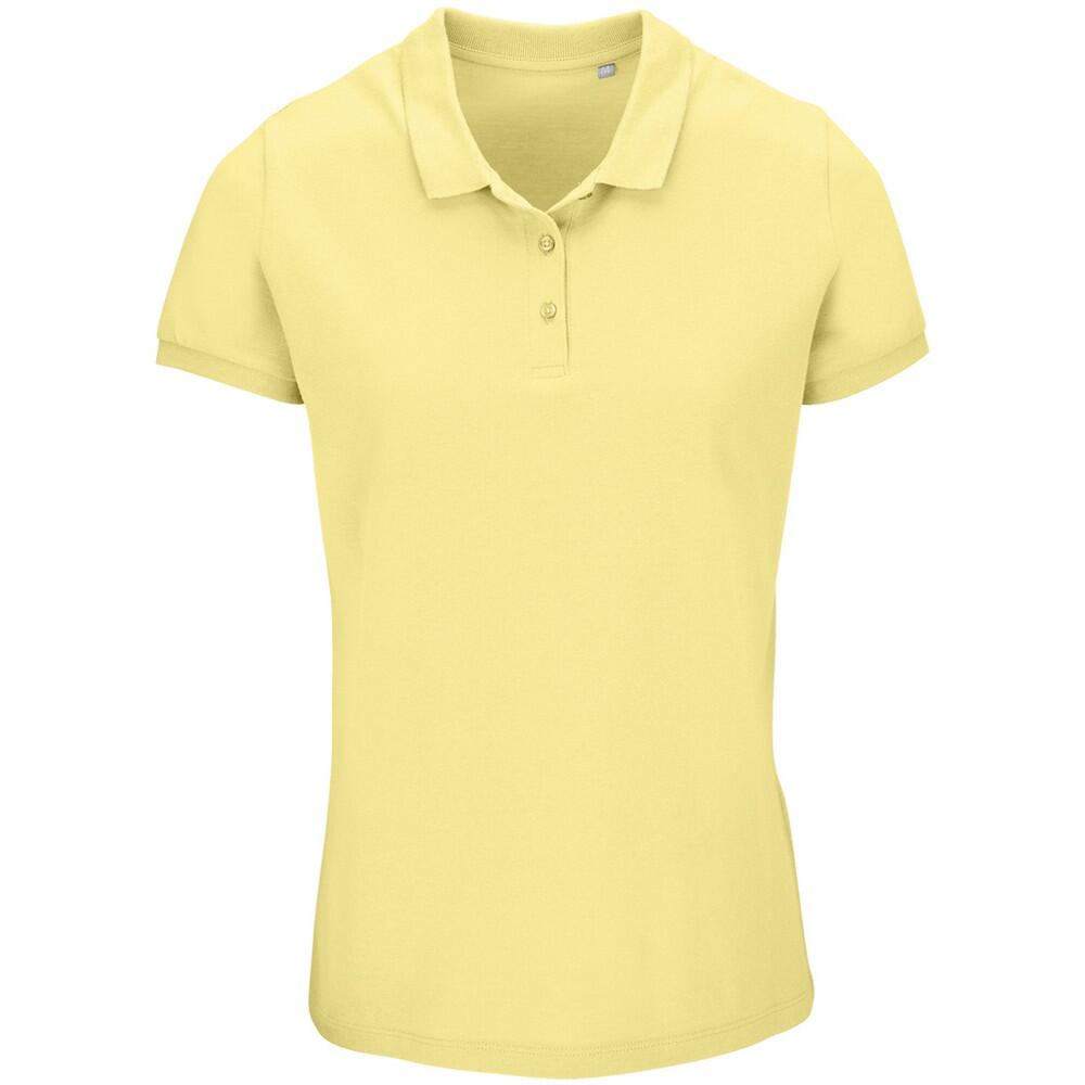 SOLS Womens/Ladies Planet Piqué Organic Polo Shirt