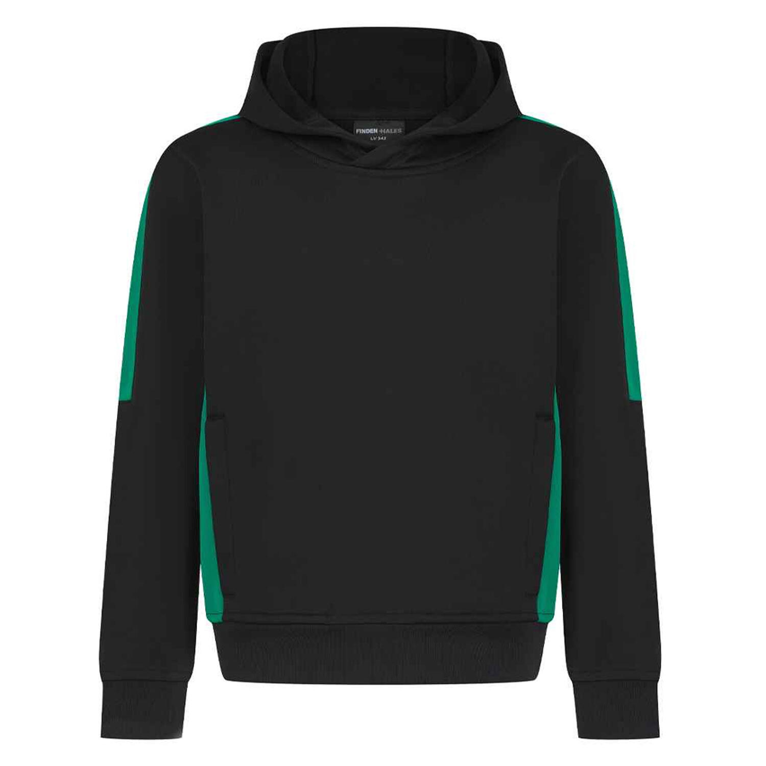 Finden & Hales Childrens/Kids Team Contrast Hoodie