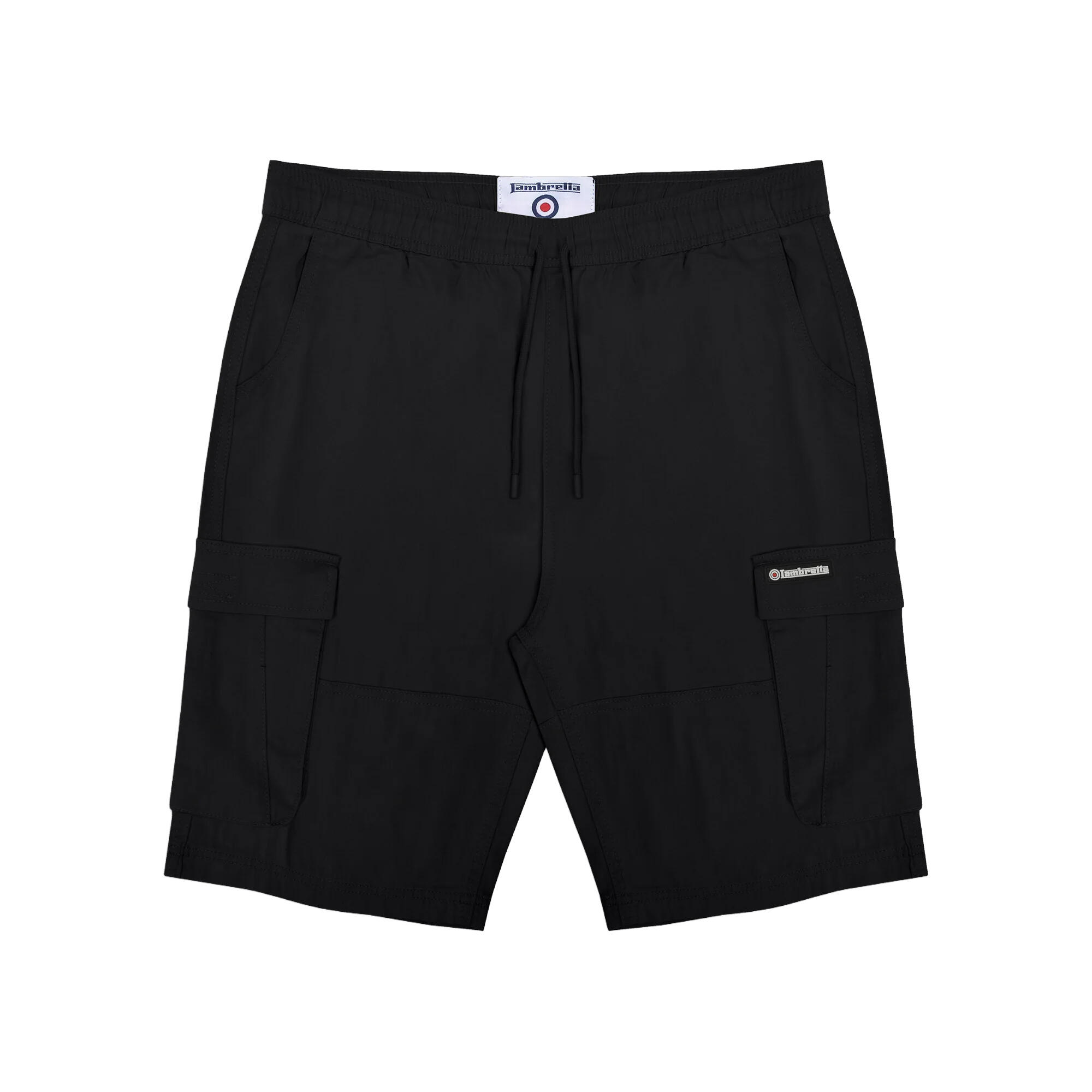 Lambretta Mens Utility SS25 Cargo Shorts