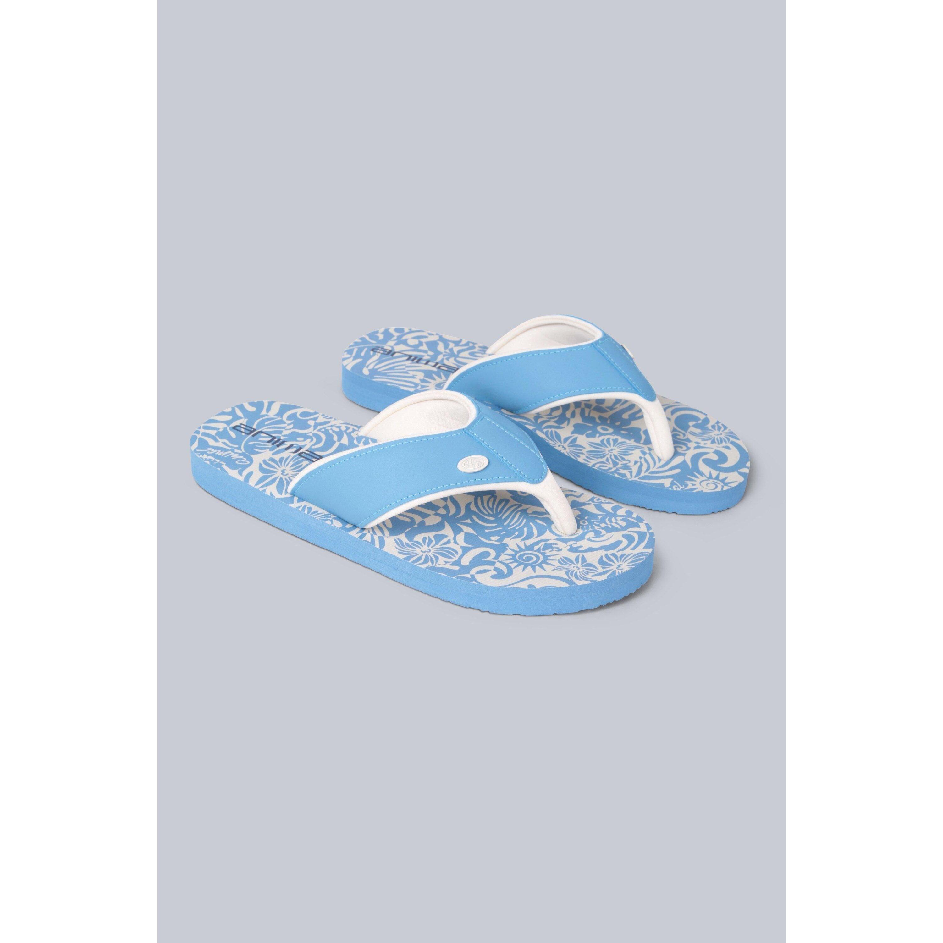 Animal Womens/Ladies Leaf Print Recycled Flip Flops