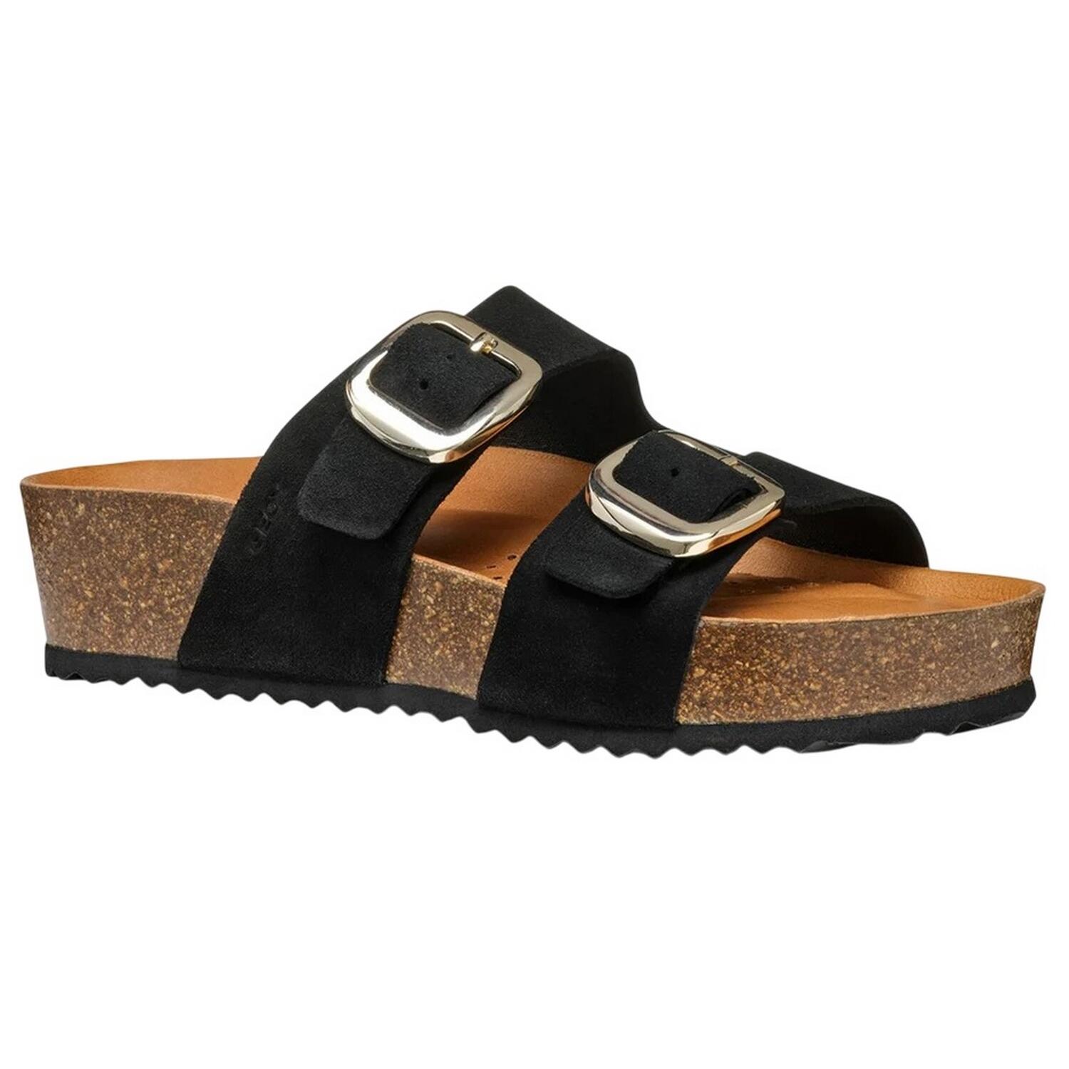 Geox Womens/Ladies D Brionia H Leather Sandals