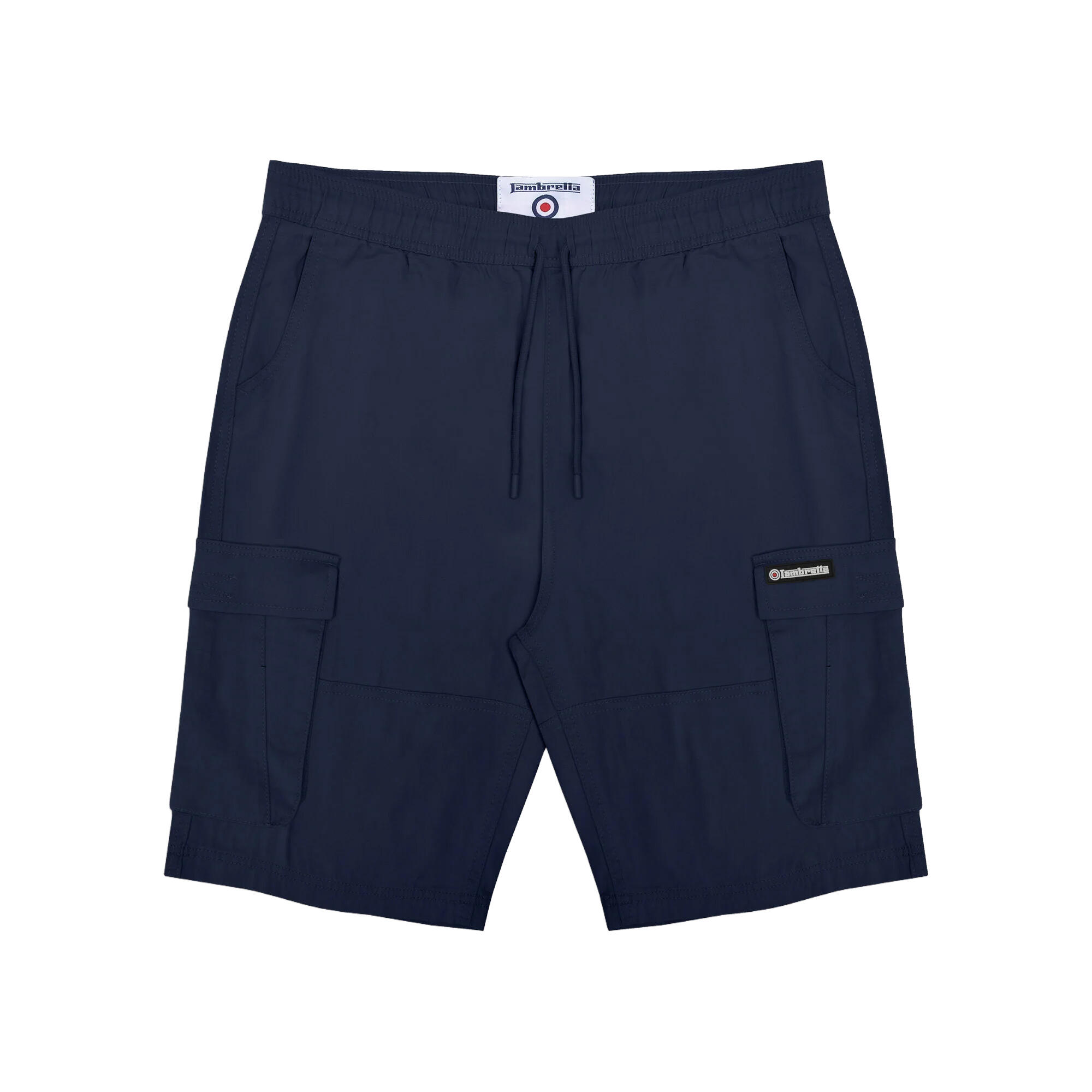 Lambretta Mens Utility SS25 Cargo Shorts