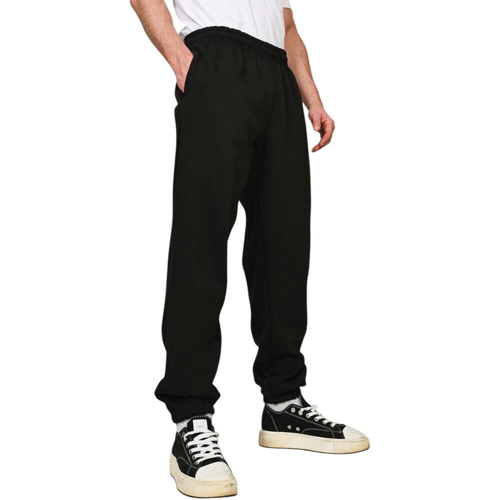 Casual Classics Unisex Adult Premium Combed Cotton Oversized Jogging Bottoms