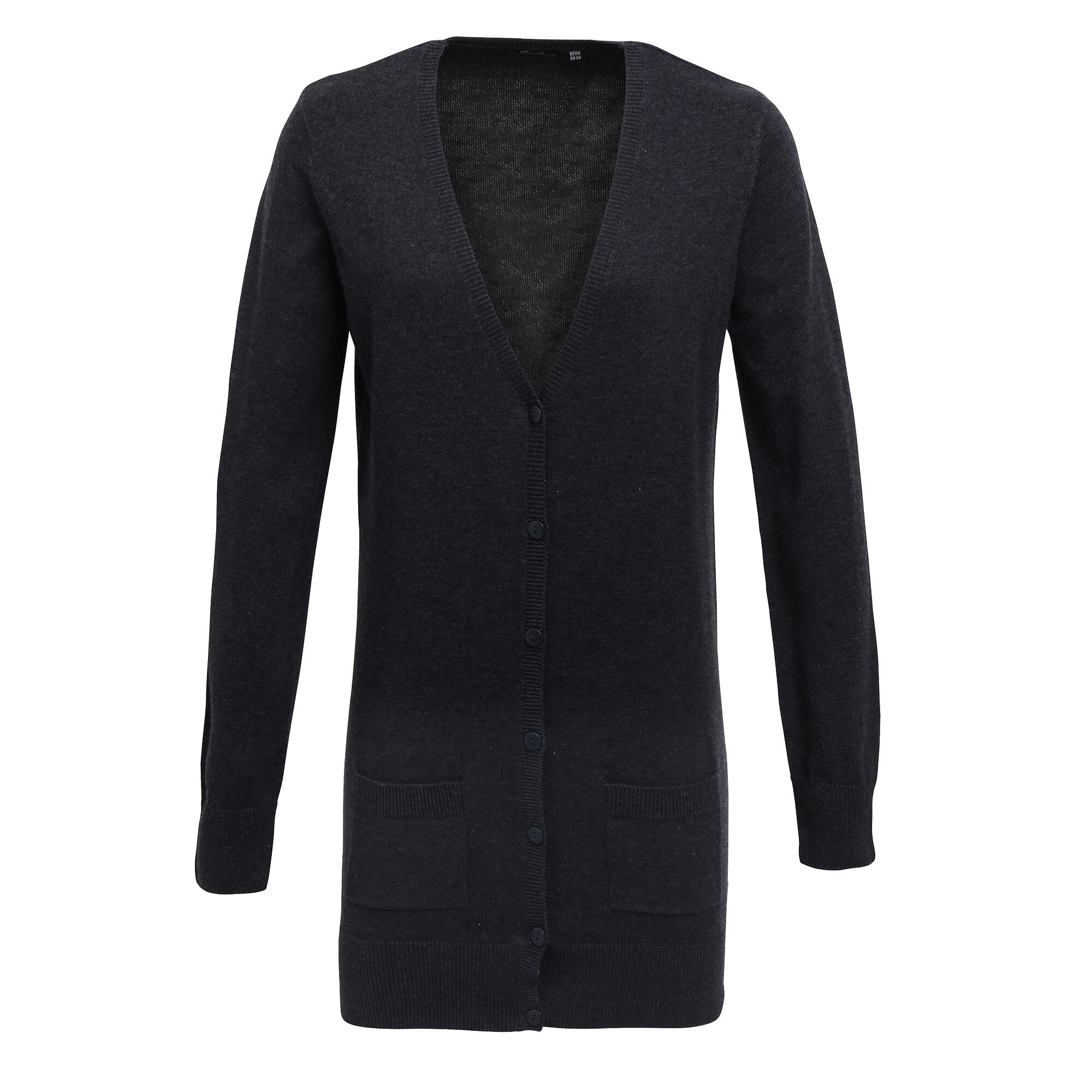 Premier Womens/Ladies Longline V Neck Knitted Cardigan