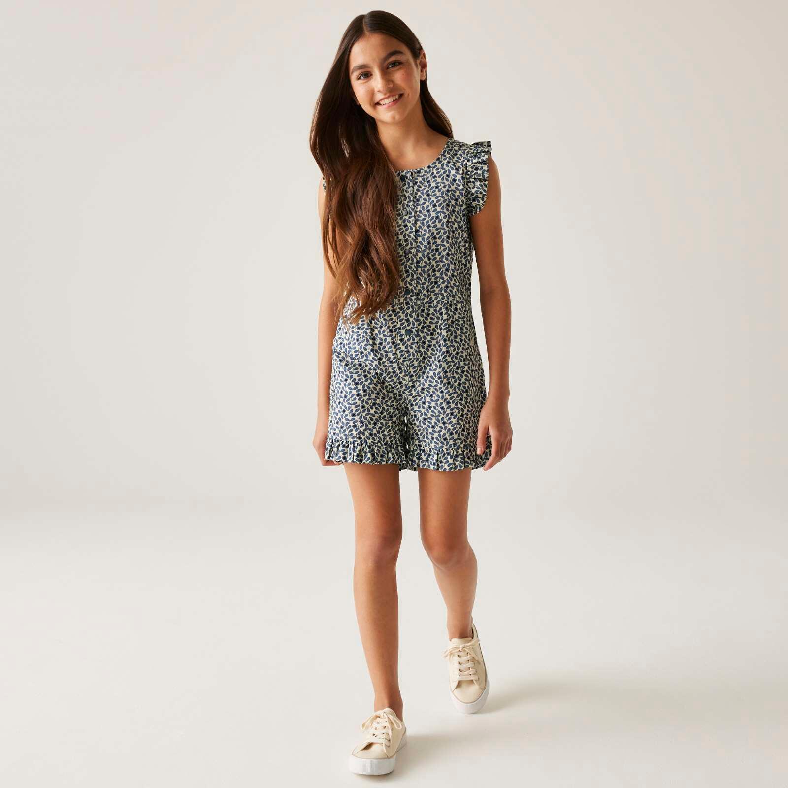 Regatta Orla Playsuit Dress-Jasmin Flower Blue 3/7