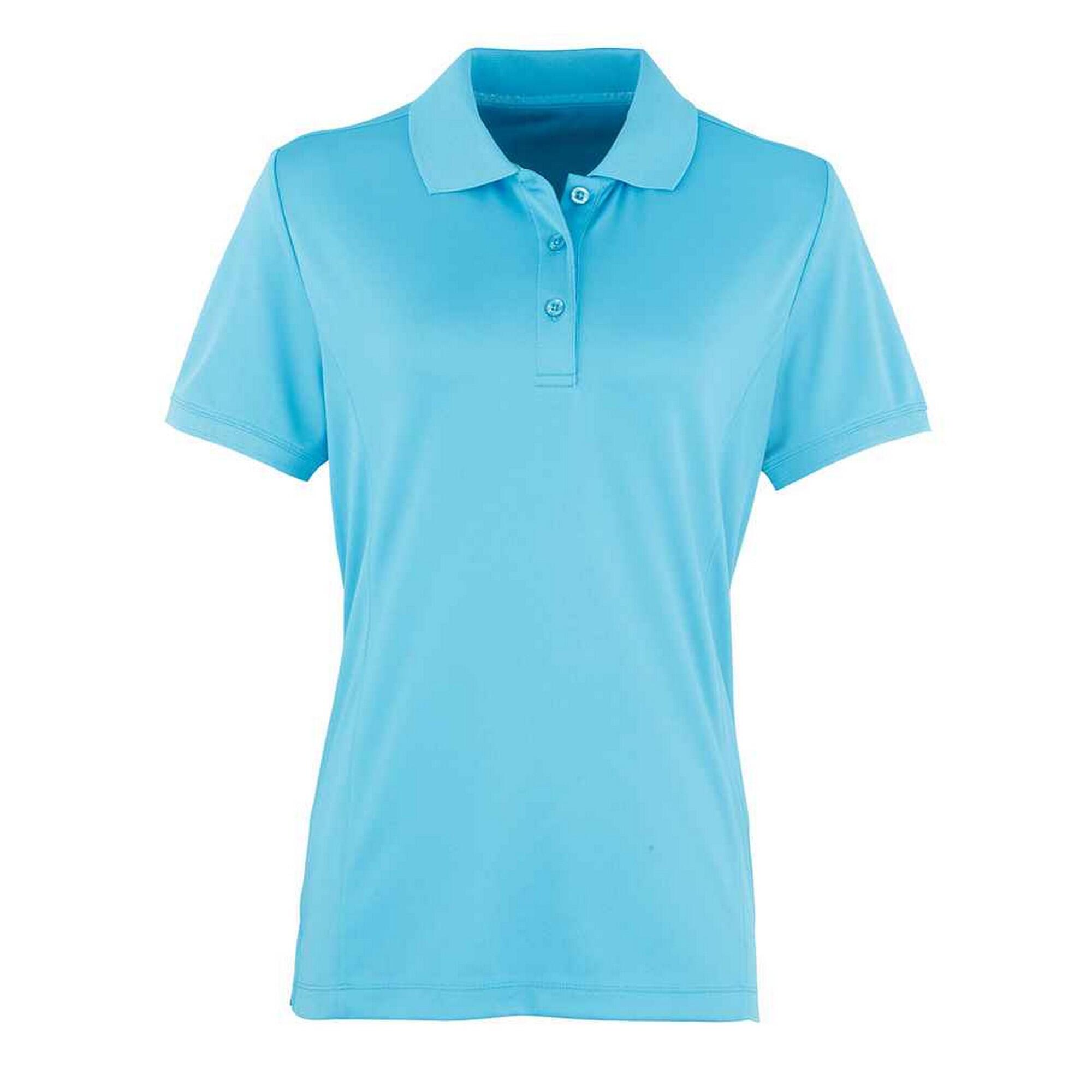 Premier Womens/Ladies Coolchecker Pique Polo Shirt