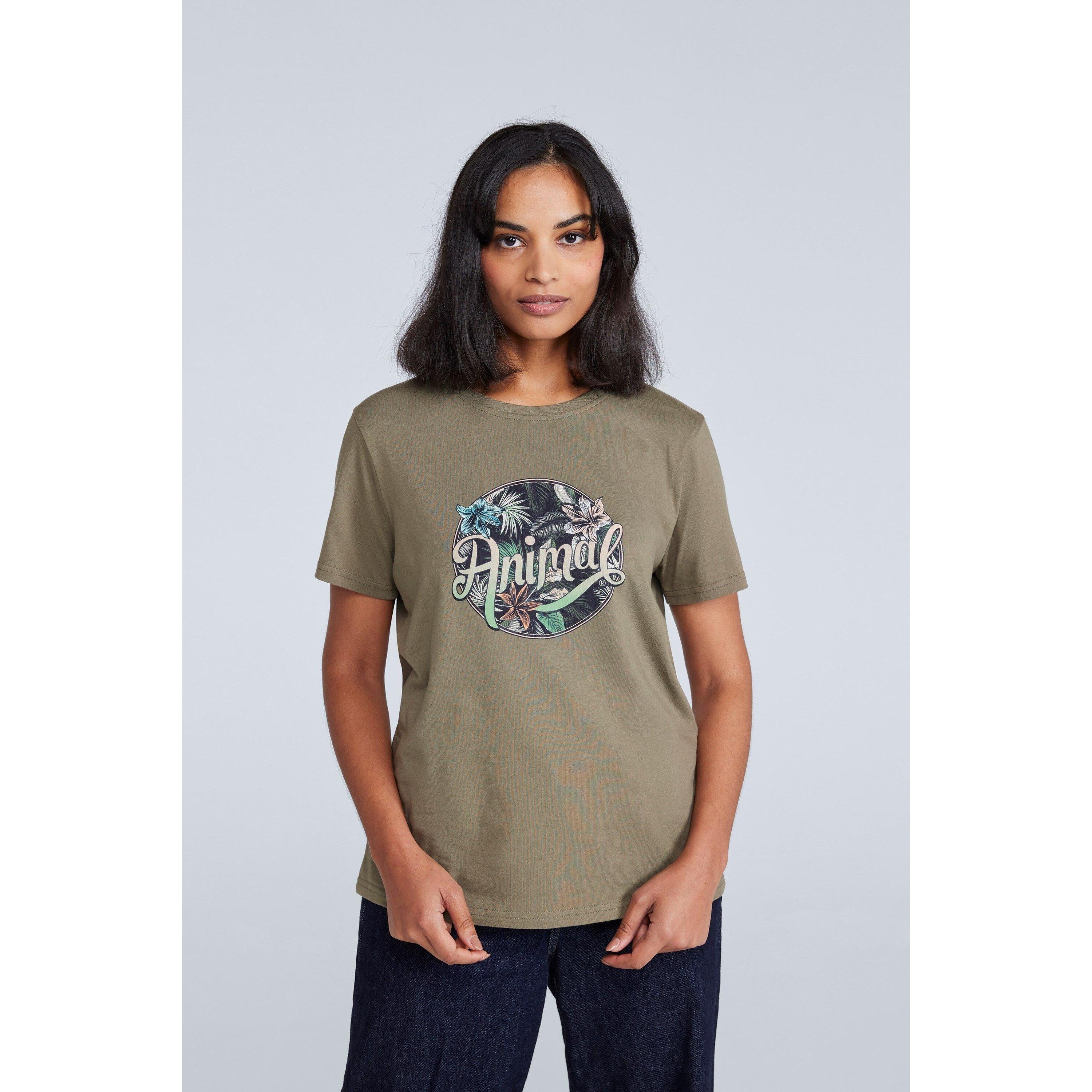 Animal Womens/Ladies Canopy Carina Back Print Organic T-Shirt