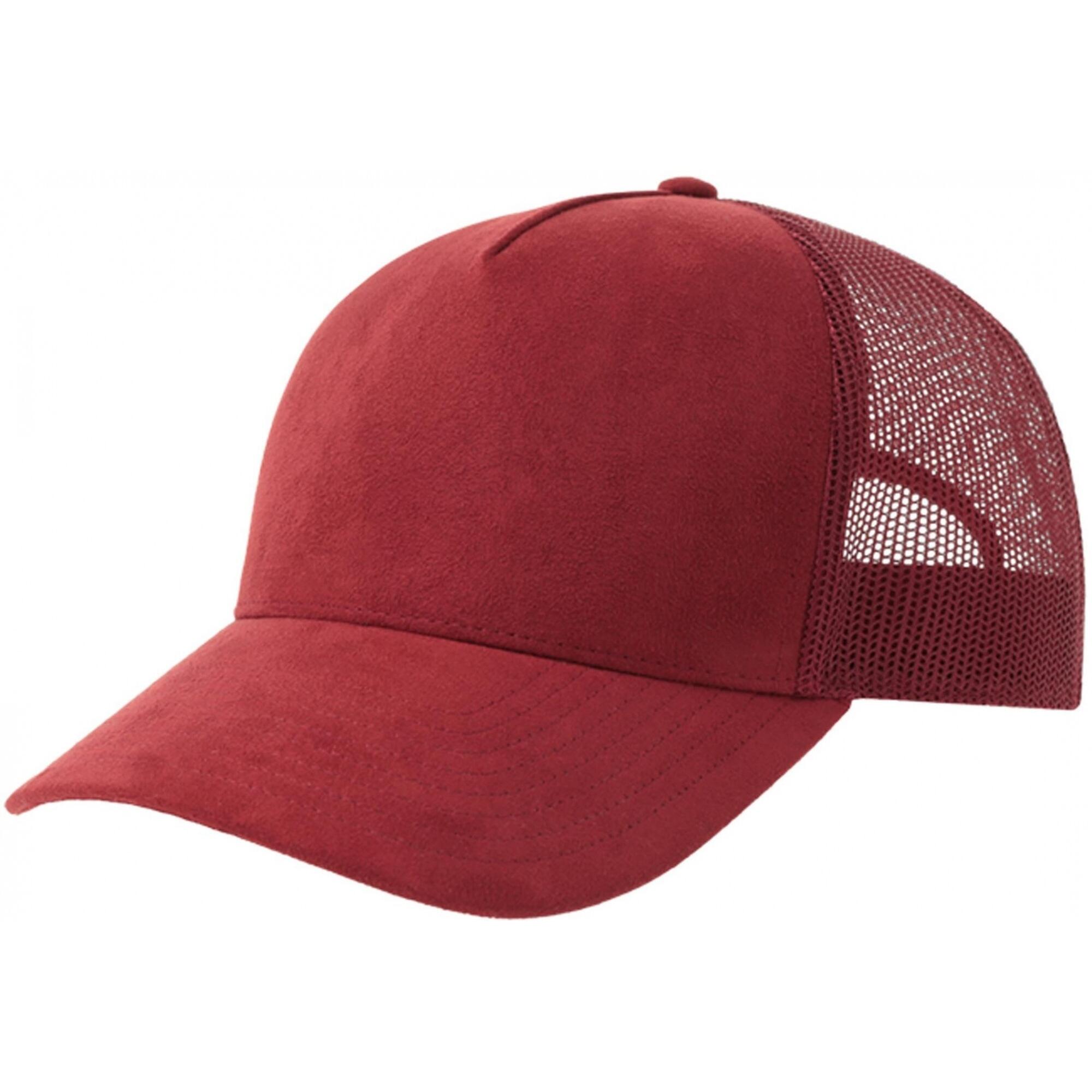 Atlantis Unisex Adult Rapper 5 Panel Suede Sustainable Trucker Cap