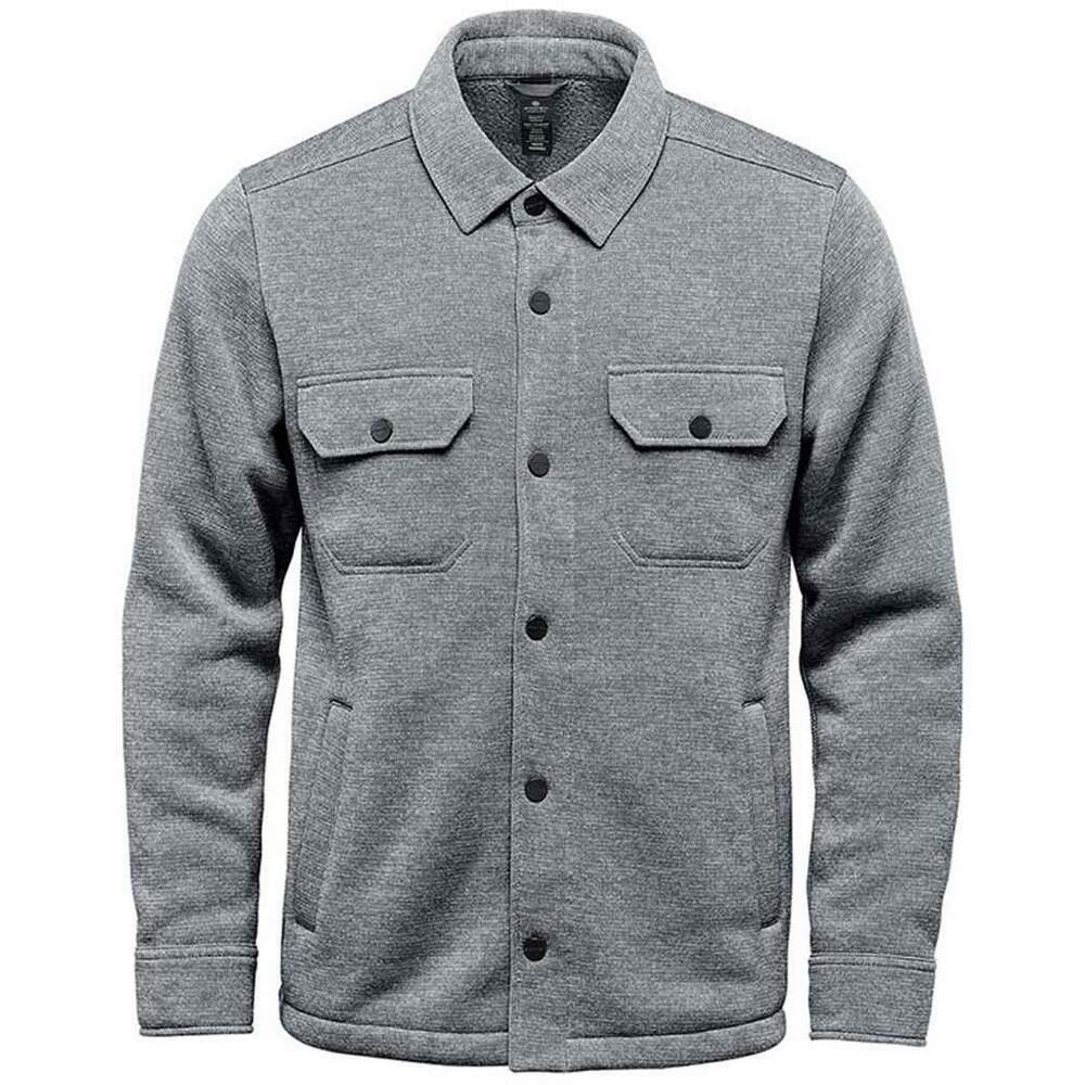 Stormtech Mens Avalante Heather Knitted Shirt Jacket