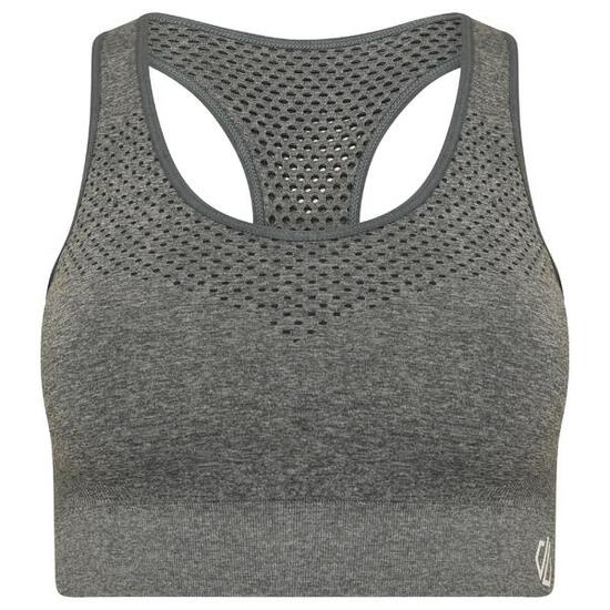 Brassière De Sport DONT SWEAT IT Femme (Gris Foncé)