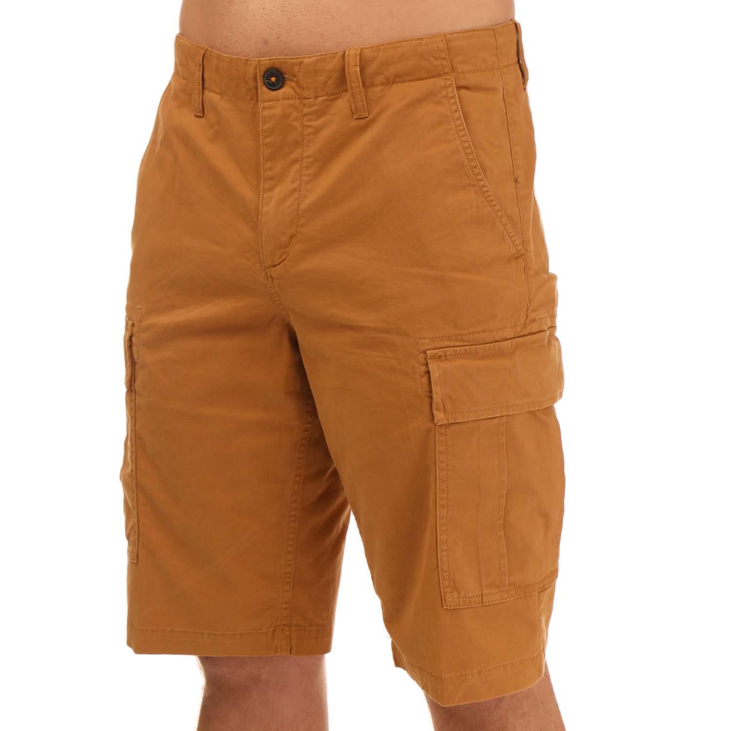 Timberland Mens Outdoor Relaxed Fit Cargo Shorts