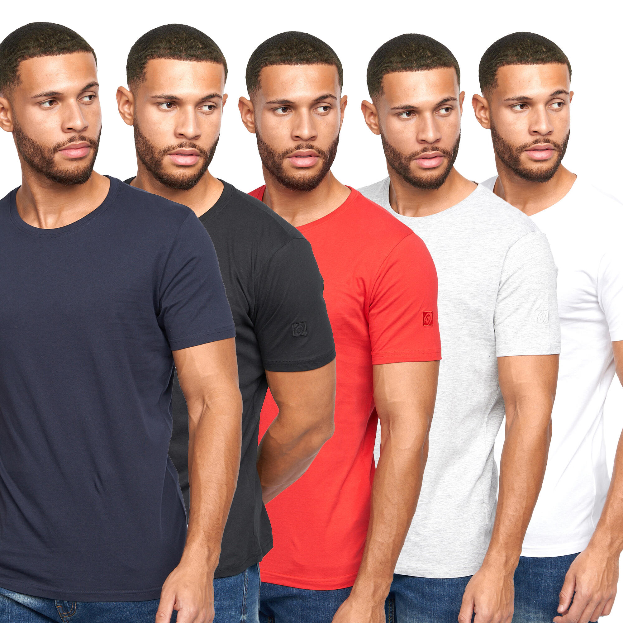 Duck and Cover Mens Errington T-Shirt (Pack of 5)