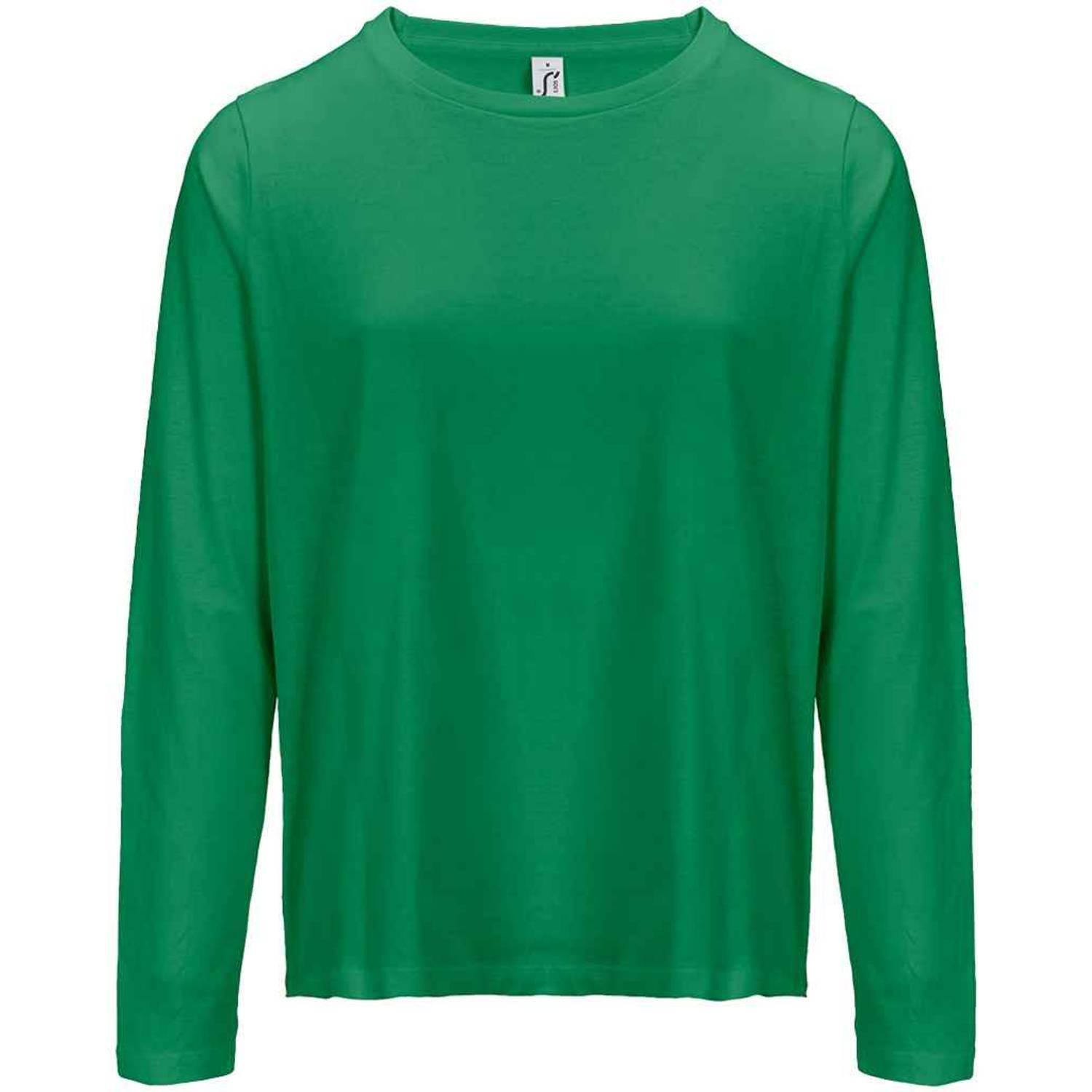 SOLS Womens/Ladies Monarch Long-Sleeved T-Shirt