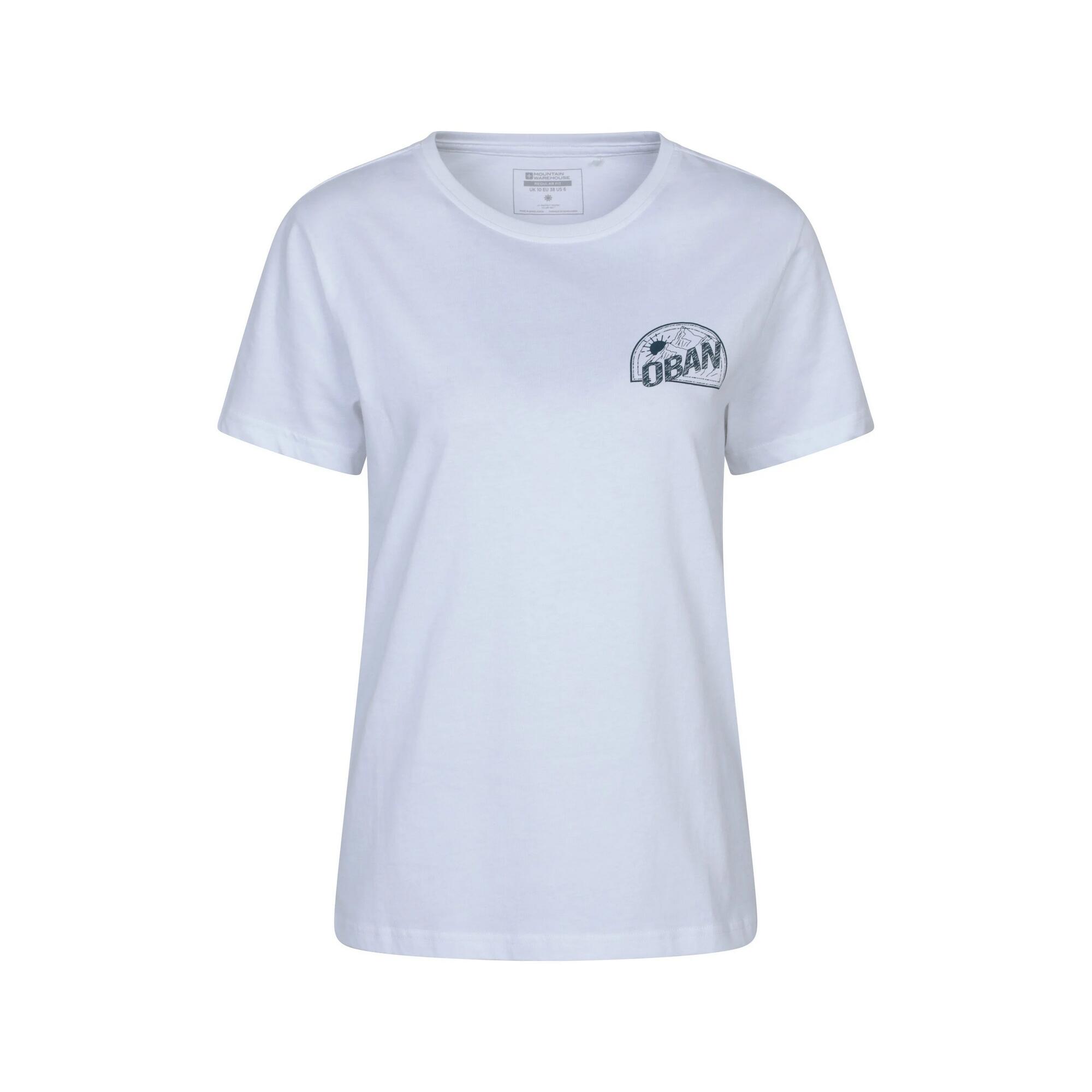 Mountain Warehouse Womens/Ladies Oban Relaxed Fit Short-Sleeved T-Shirt