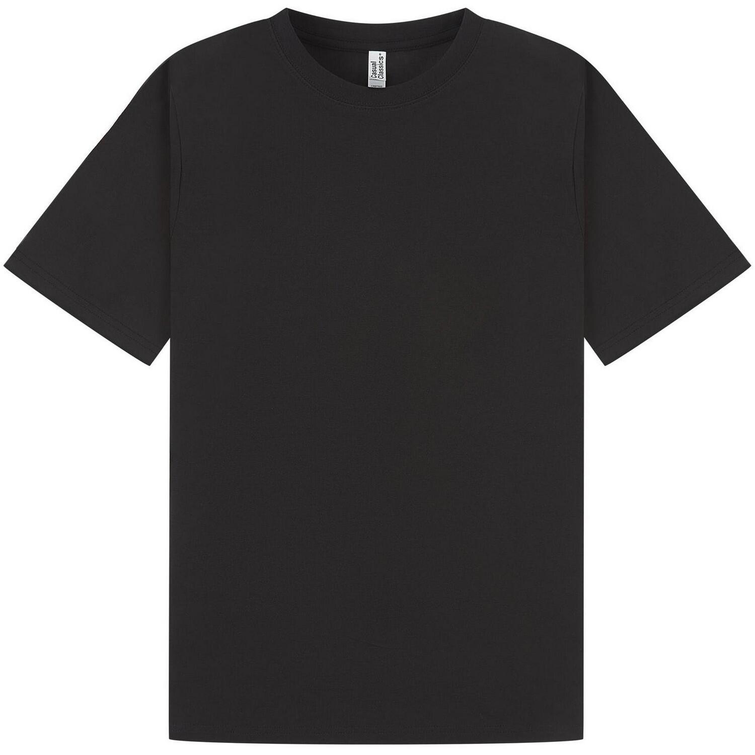 Casual Classics Unisex Adult Combed Ringspun Cotton Slim T-Shirt