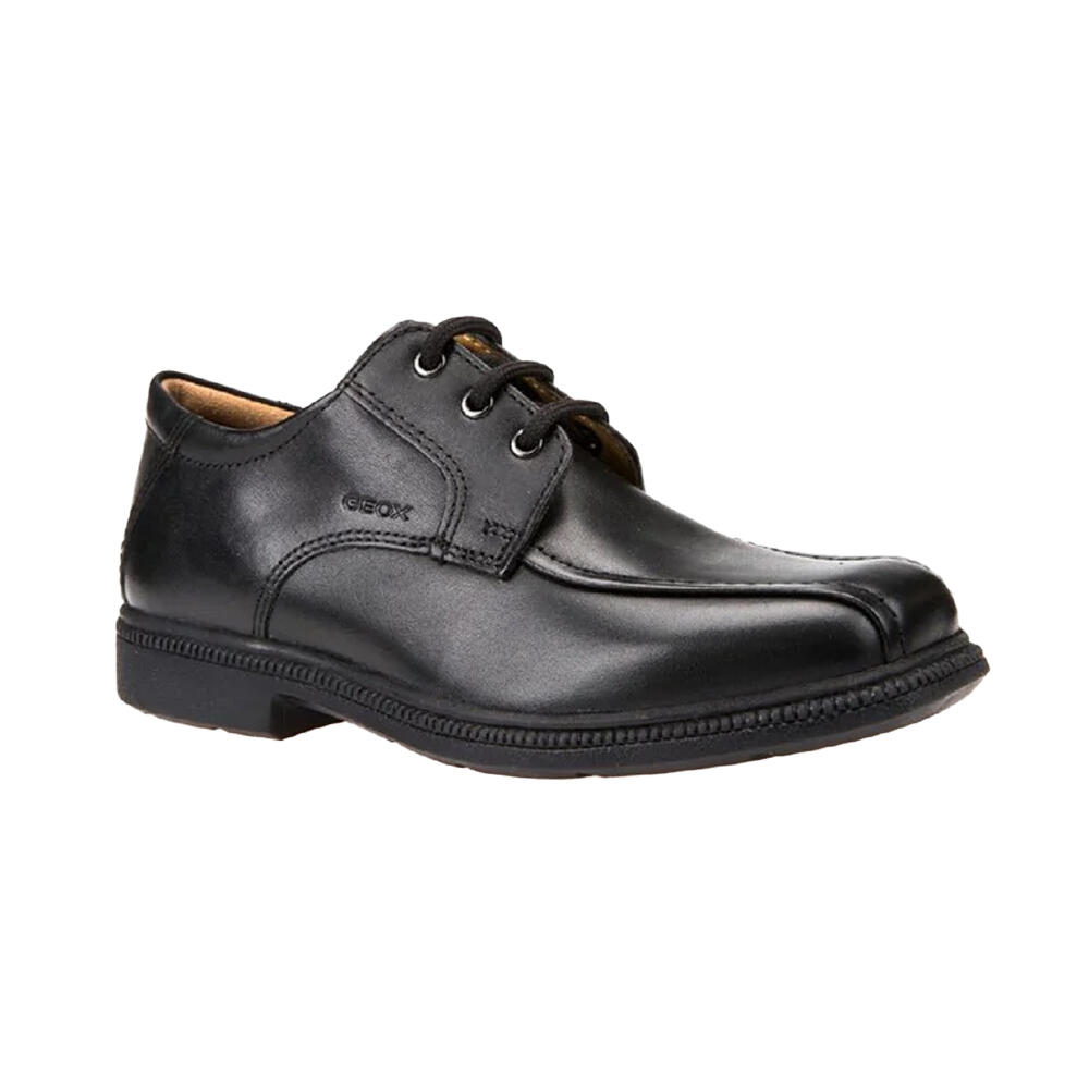 Geox Childrens/Kids Federico Leather School Shoes