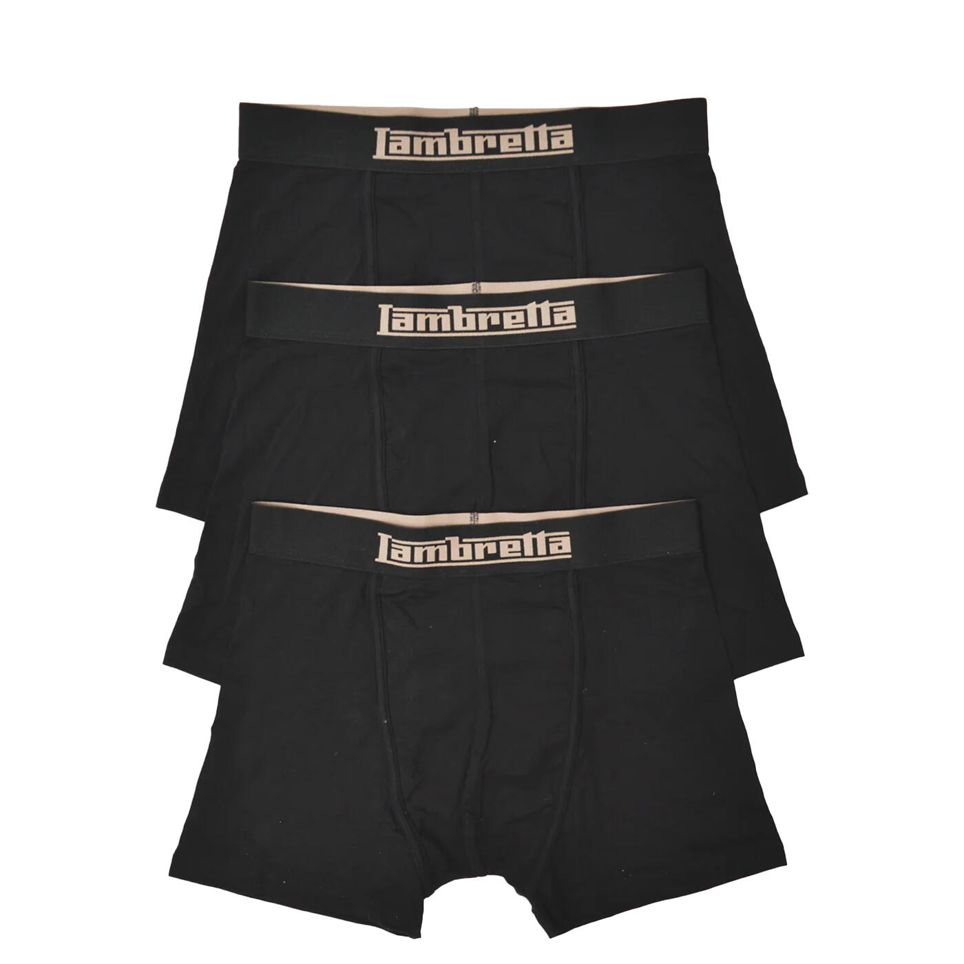 Lambretta Mens Essential Boxer Shorts (Pack of 3)