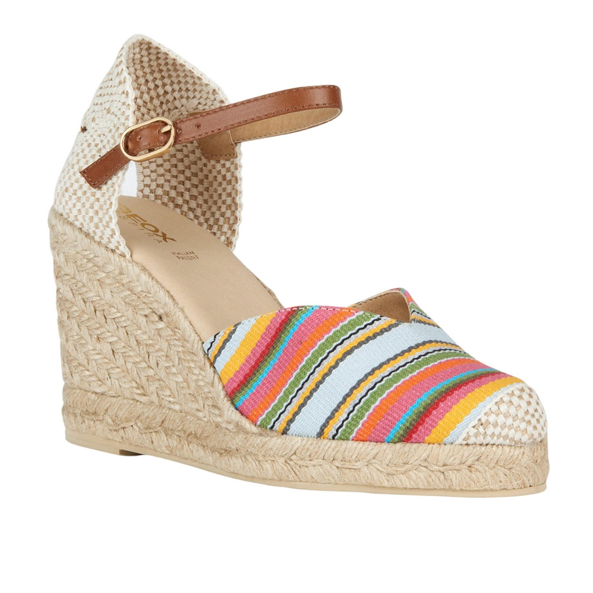 Geox Womens/Ladies Gelsa A Leather Strap Sandals