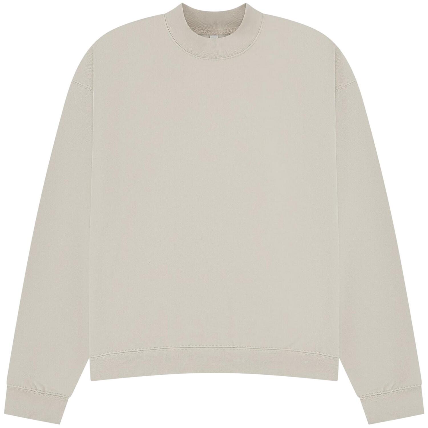 Casual Classics Unisex Adult Premium Extended Neckline Boxy Oversized Sweatshirt