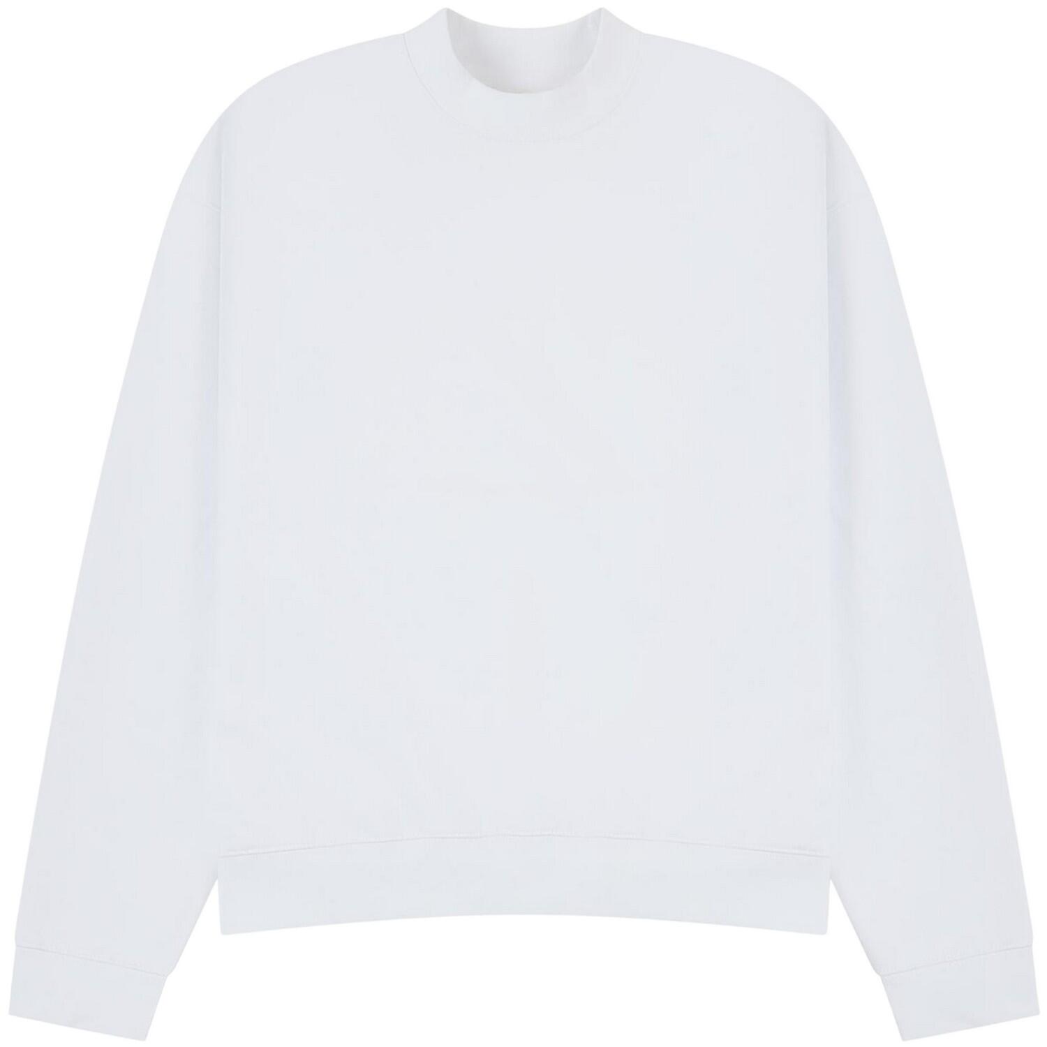 Casual Classics Unisex Adult Premium Extended Neckline Boxy Oversized Sweatshirt