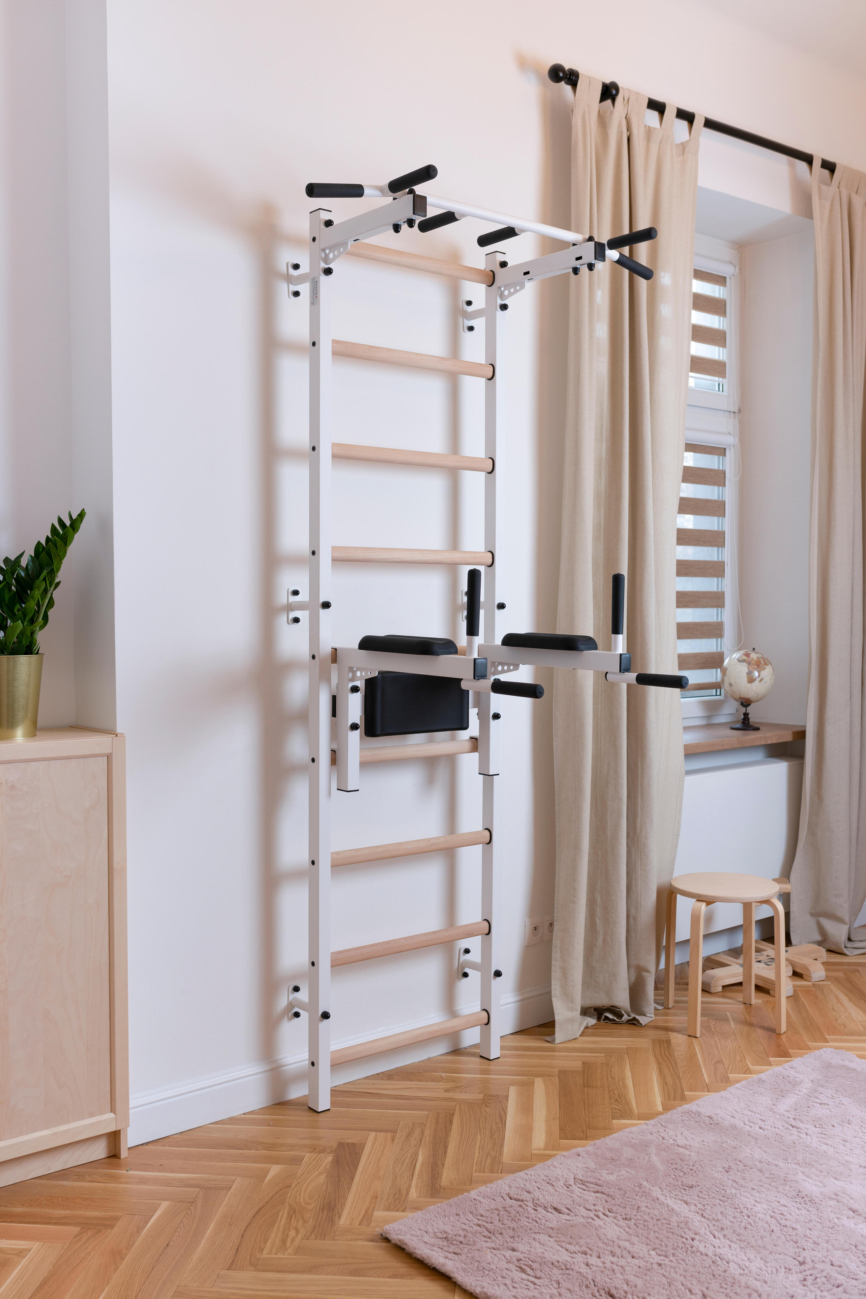 Sbarra da parete per ginnastica multifunzionale BenchK 722W 3/7
