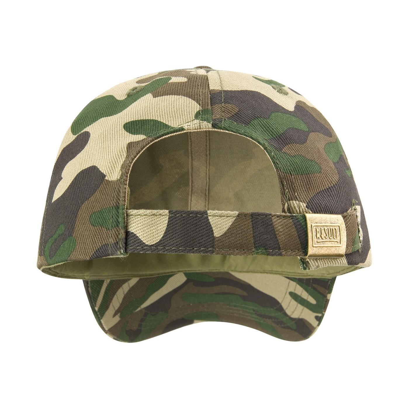 Result Headwear Pro Style Camo Cotton Drill Cap
