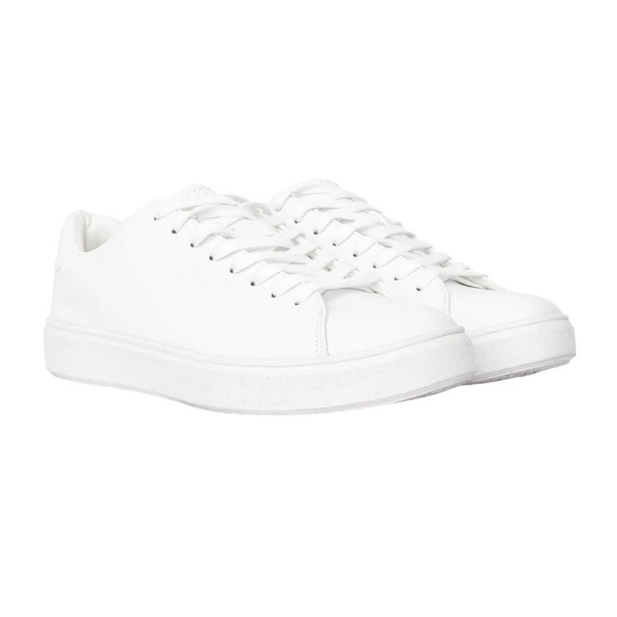 Duck and Cover Mens Kremes Leather-Look PU Trainers