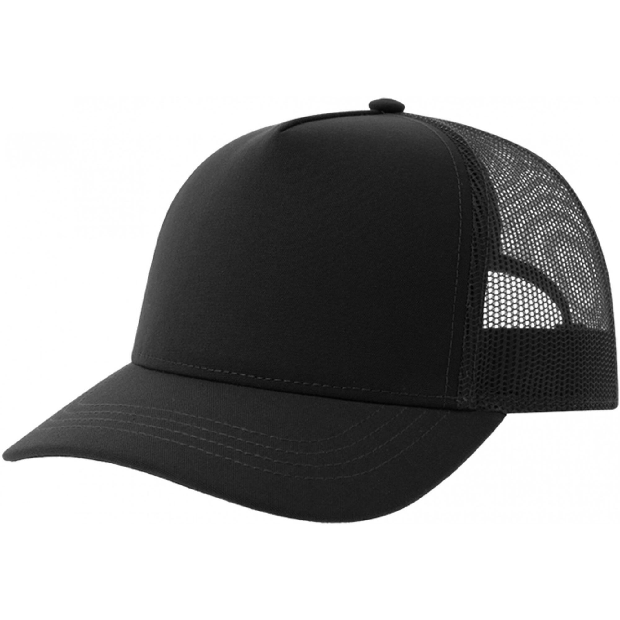Atlantis Unisex Adult Rapper 5 Panel Canvas Recycled Trucker Cap