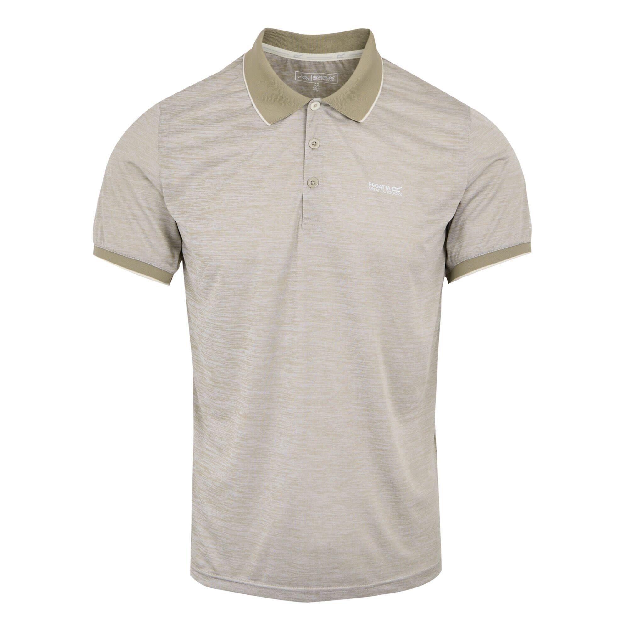 T Shirts Overhemden Heren - REGATTA Remex II Polo - GoldenSand 2/7