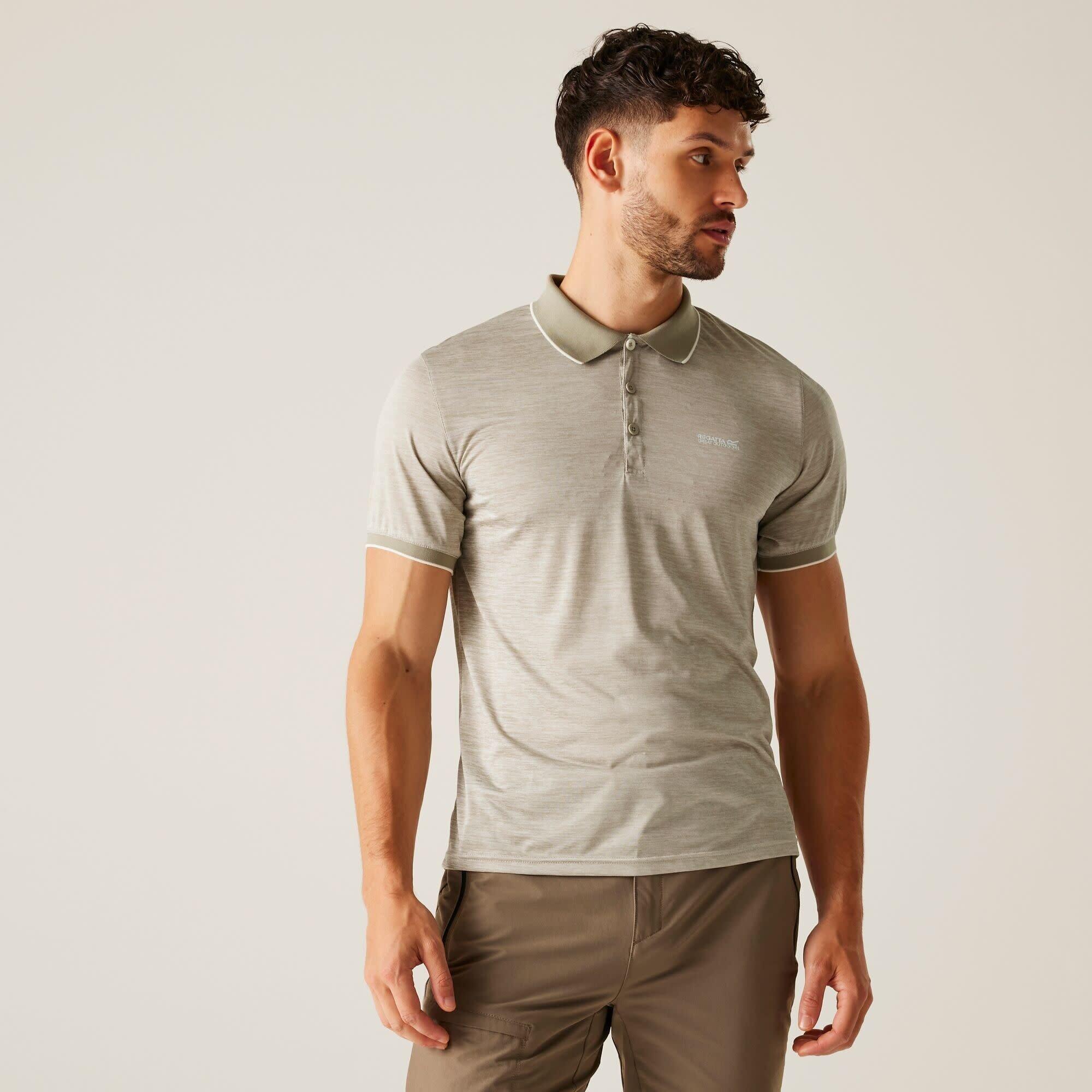 T shirts e camisas homem - regatta remex ii polo - goldensand