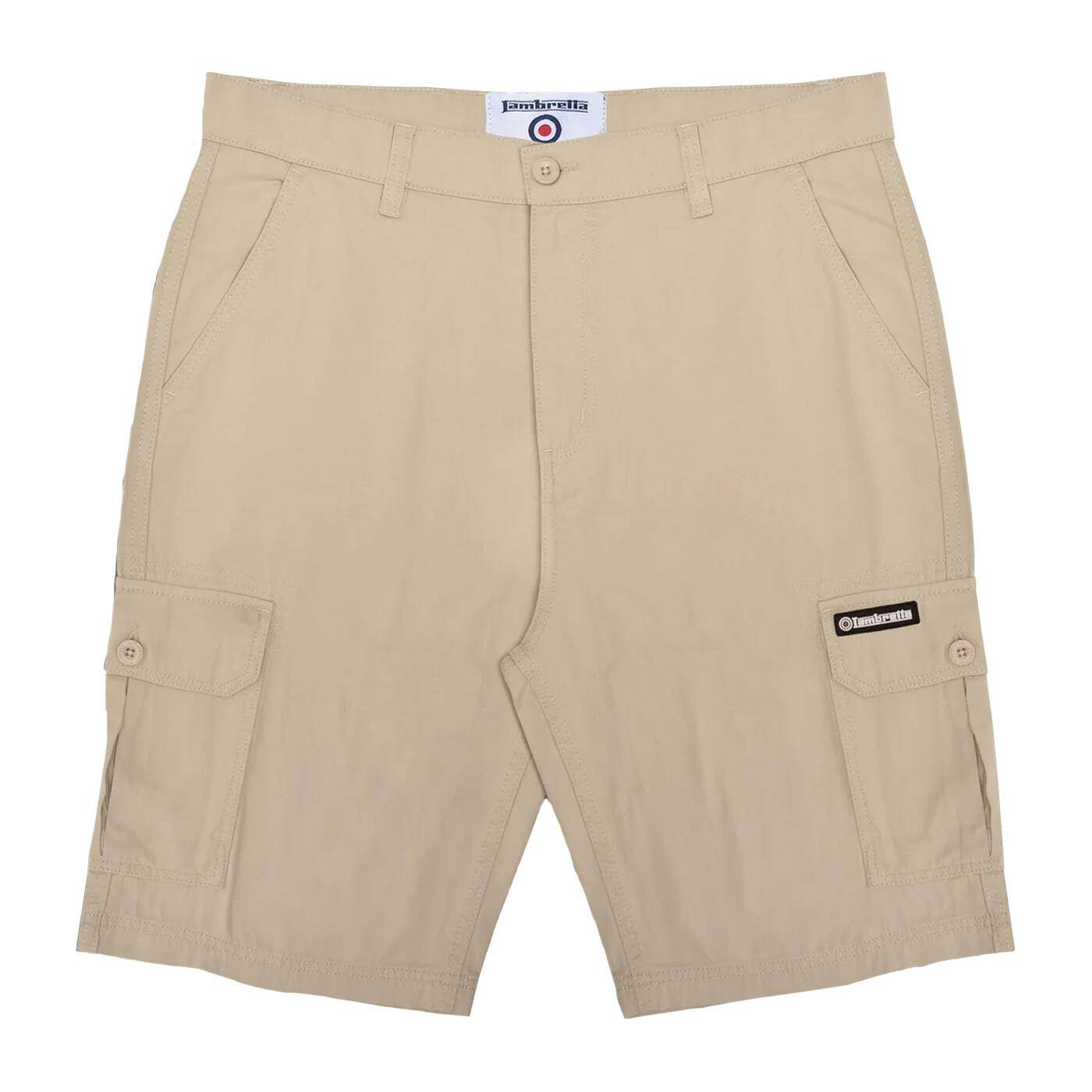 Lambretta Mens SS25 Cargo Shorts