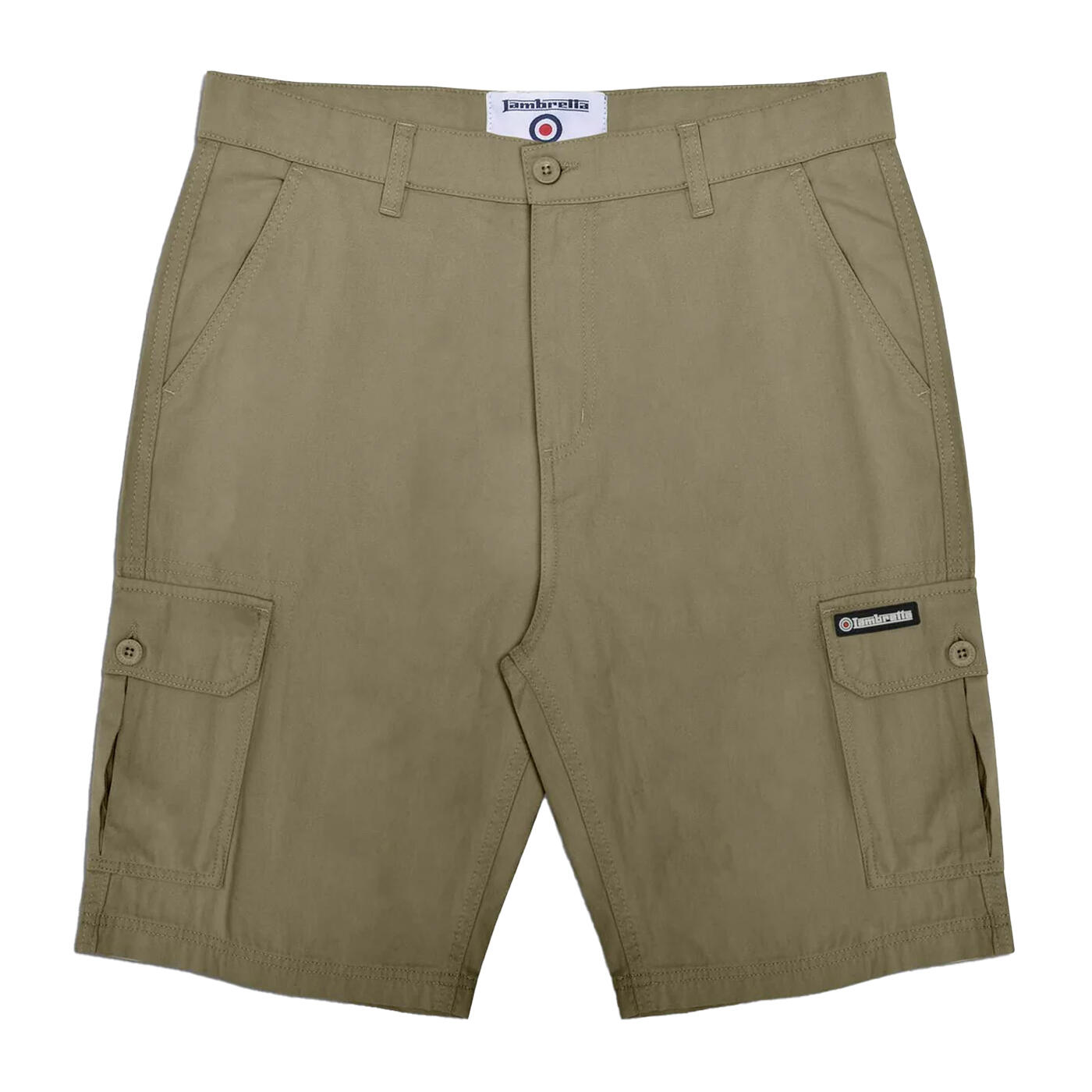 Lambretta Mens SS25 Cargo Shorts