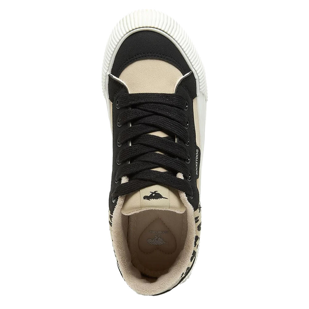 Rocket Dog Womens/Ladies Cheery Colour Block Faux Suede Trainers