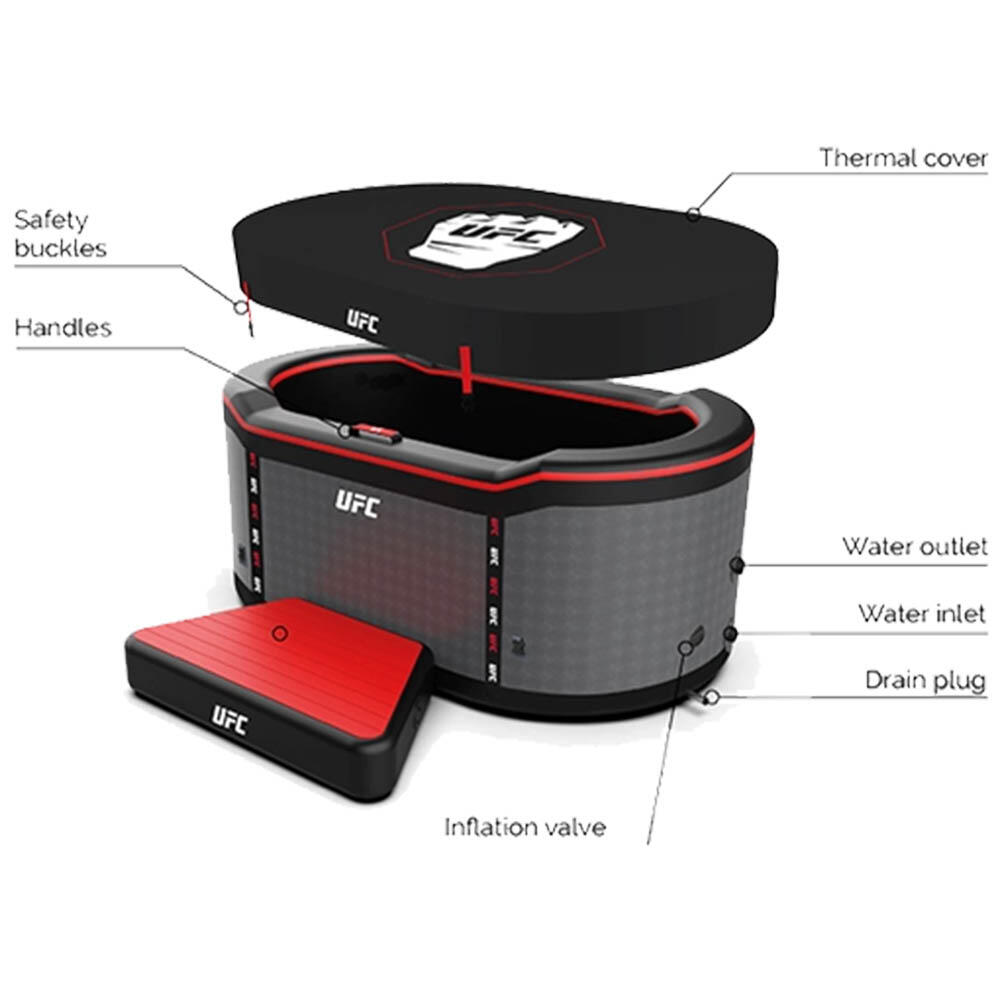 UFC Inflatable Ice Bath with Thermal Cover & Accessories URBAN ICE ...