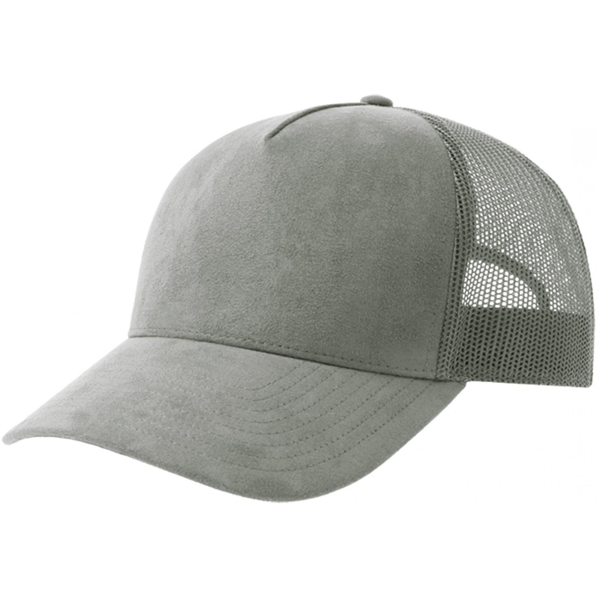 Atlantis Unisex Adult Rapper 5 Panel Suede Sustainable Trucker Cap