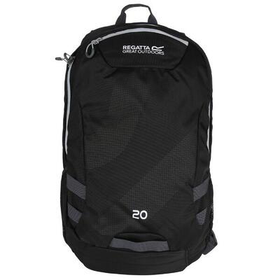 Regatta regatta rugzakken brize ii 20l black/ltstee sgl volwassene black/ltstee