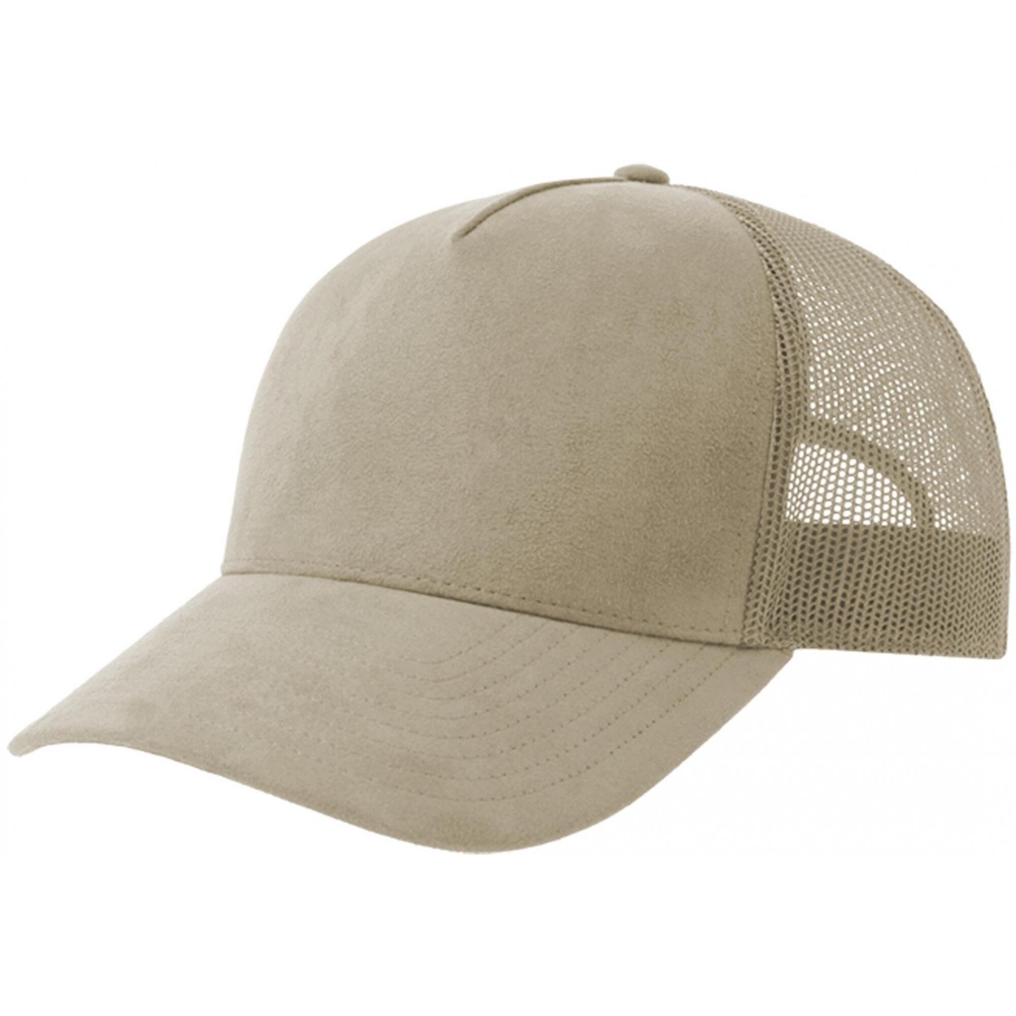 Atlantis Unisex Adult Rapper 5 Panel Suede Sustainable Trucker Cap