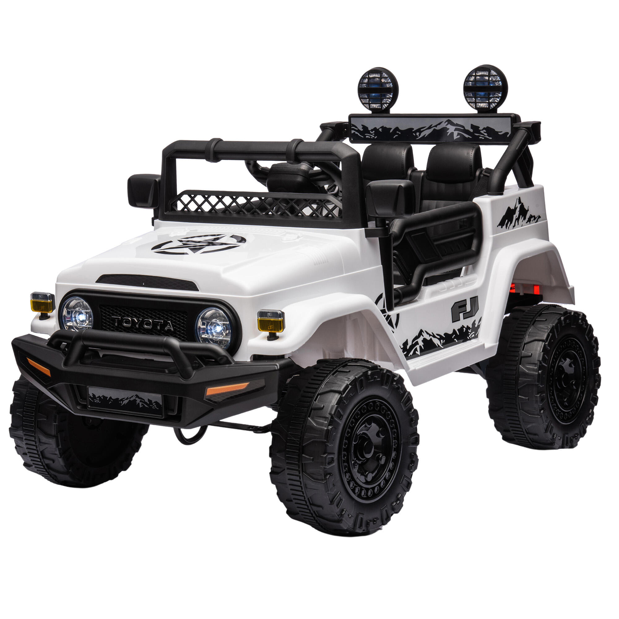 Kahuna Authorized Toyota Kids Ride-on FJ Cruiser J2099 - White