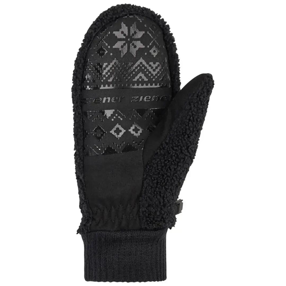 Gants femme ZIENER Isherpa Mitten Lady W-Noir-M 3/3