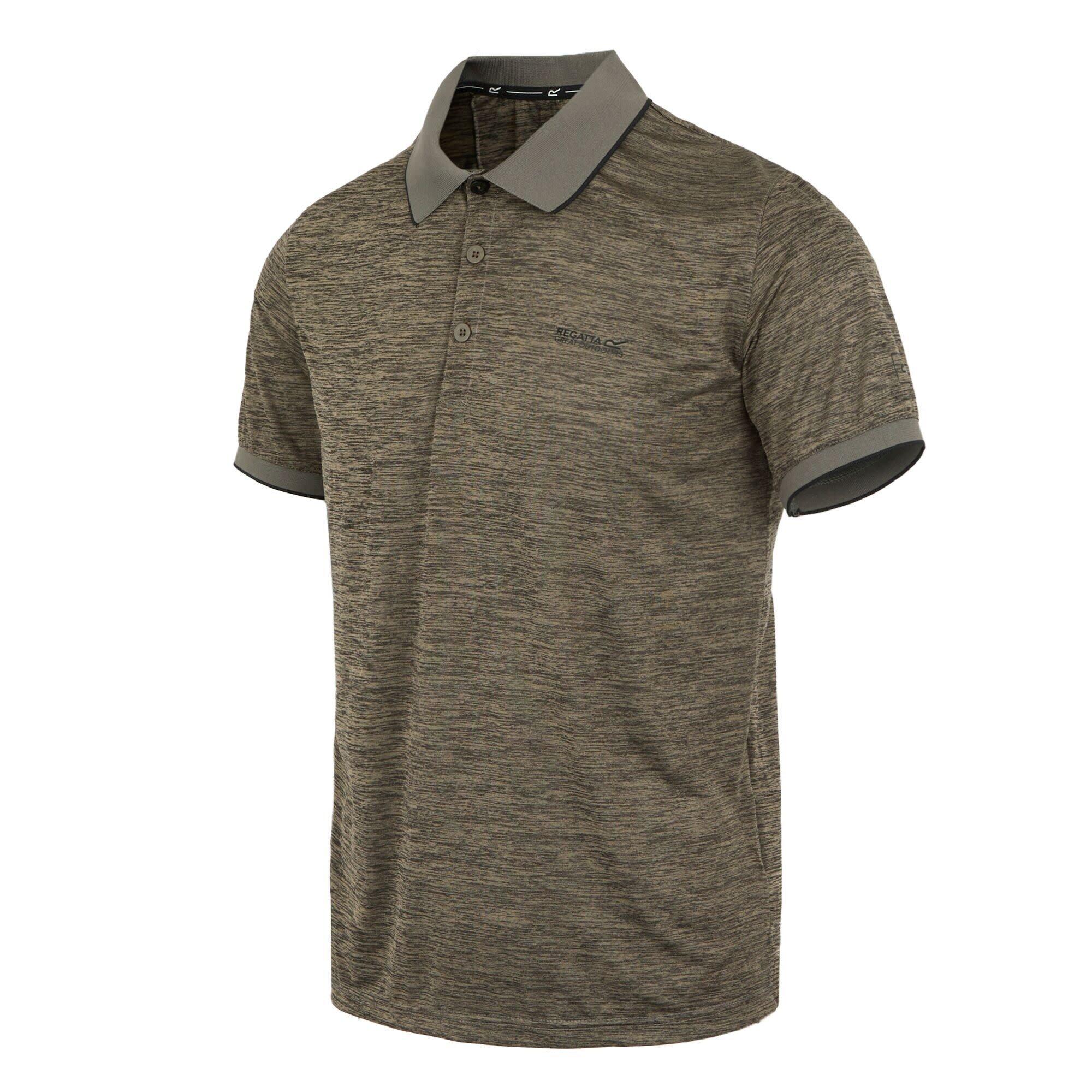 Camiseta Manga Hombre- REGATTA Remex II Polo - Treetop 2/7